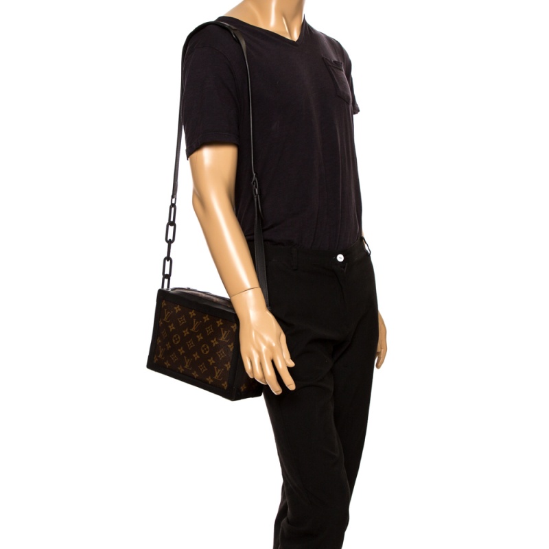 

Louis Vuitton Monogram Canvas Soft Trunk Bag, Brown