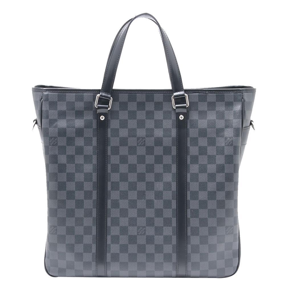 

Vuitton Black Damier Graphite coated canvas Tadao MM Bag