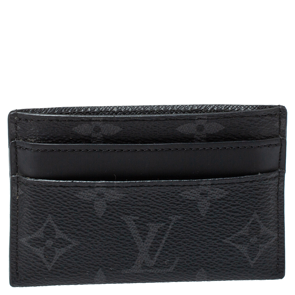 lv double card holder