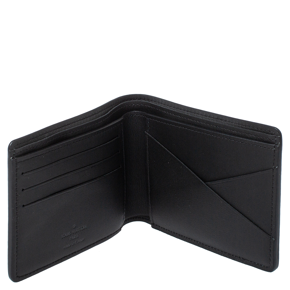 

Louis Vuitton Black Leather Infinity Multiple Wallet