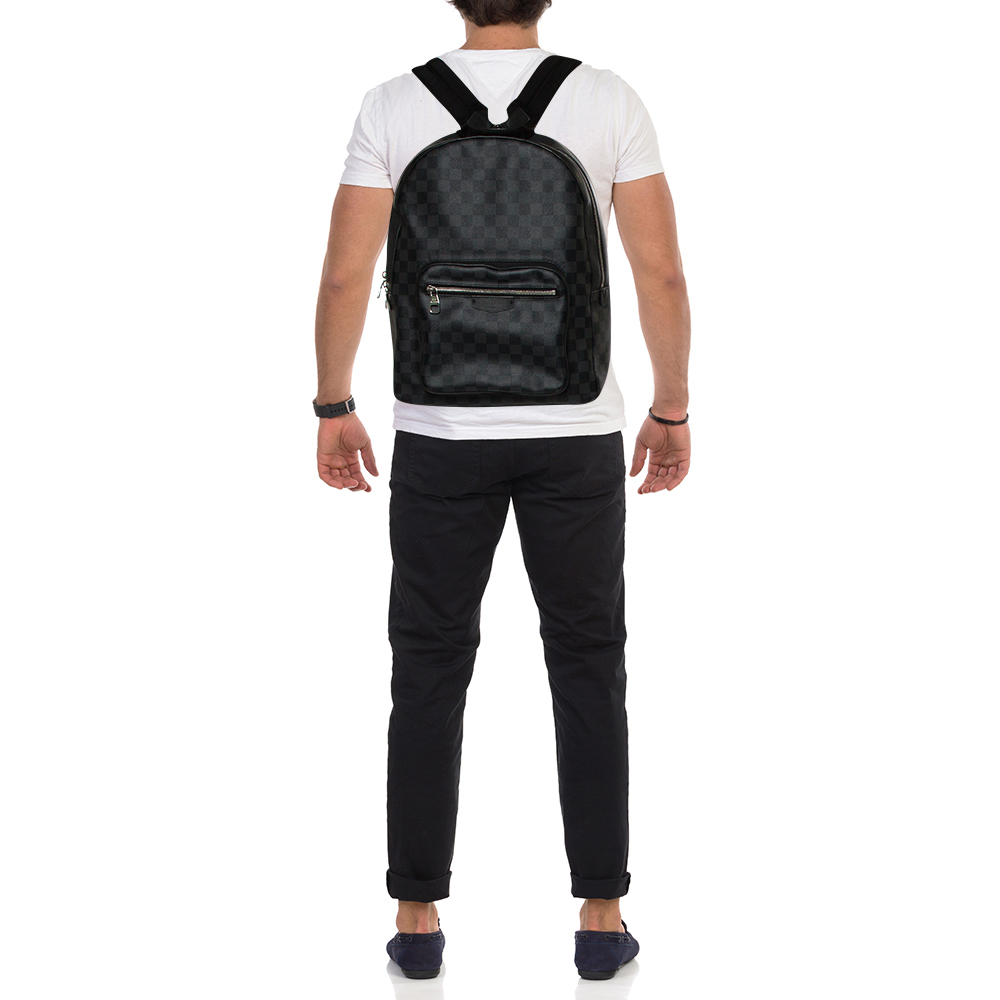 

Louis Vuitton Damier Graphite Canvas Josh Backpack, Black