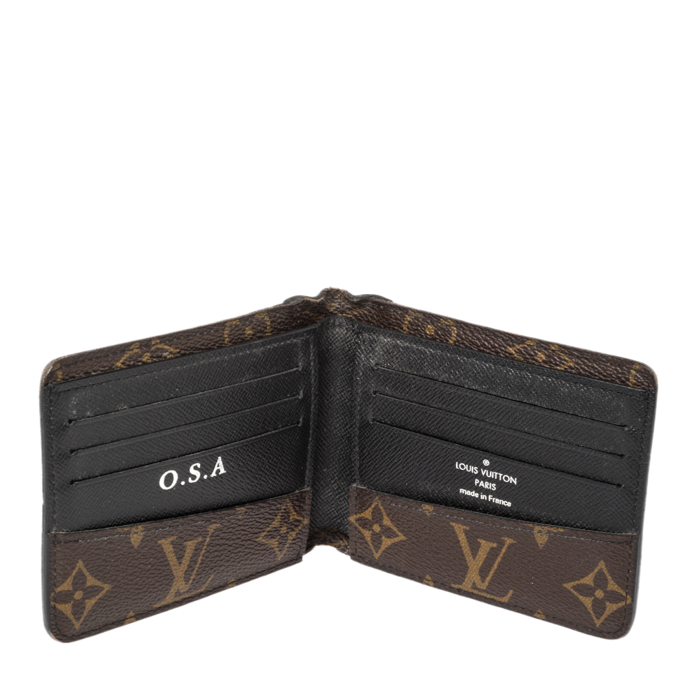 

Louis Vuitton Monogram Canvas and Leather Trim Gaspar Bifold Wallet, Brown