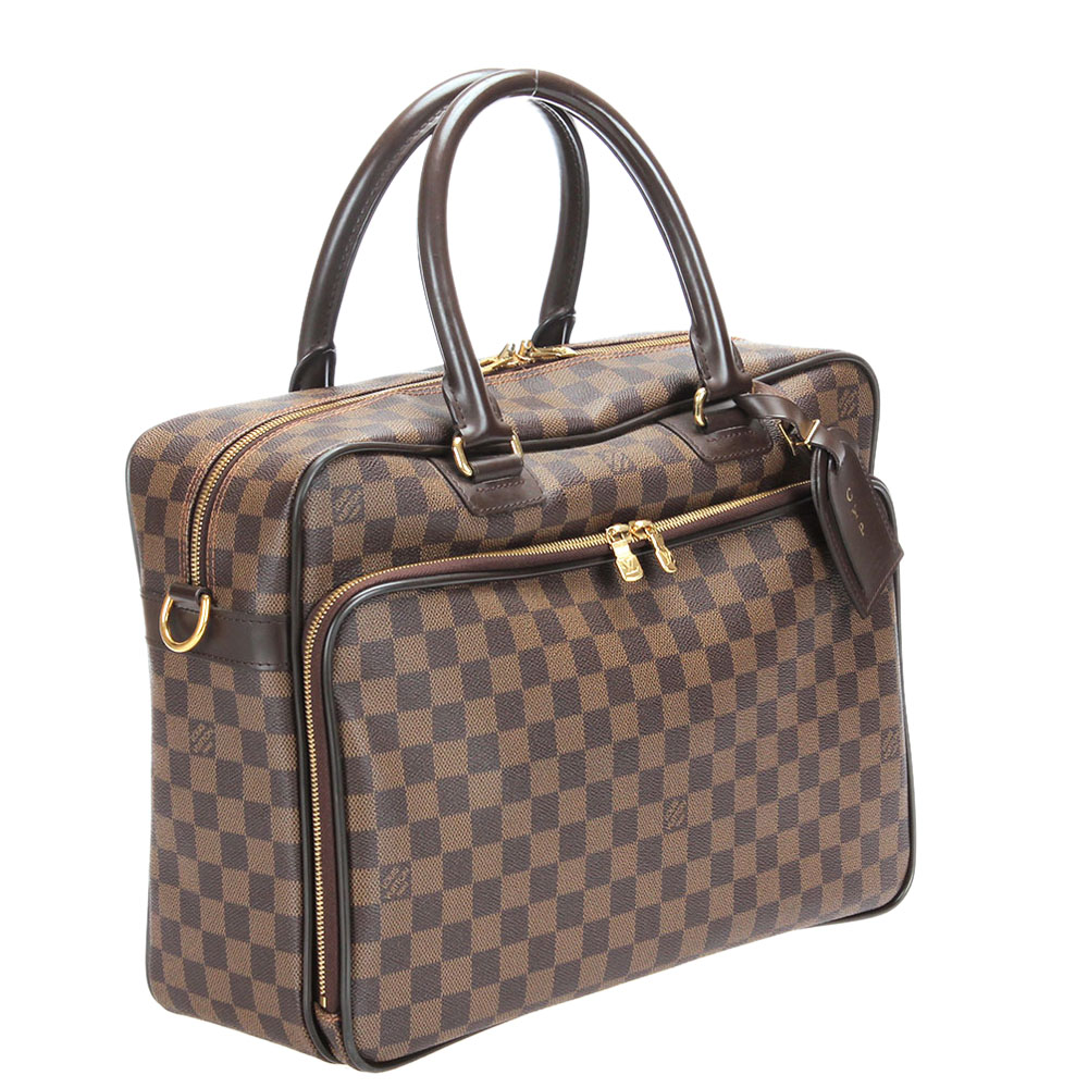 

Louis Vuitton Damier Ebene Canvas Icare Briefcase Bag, Brown