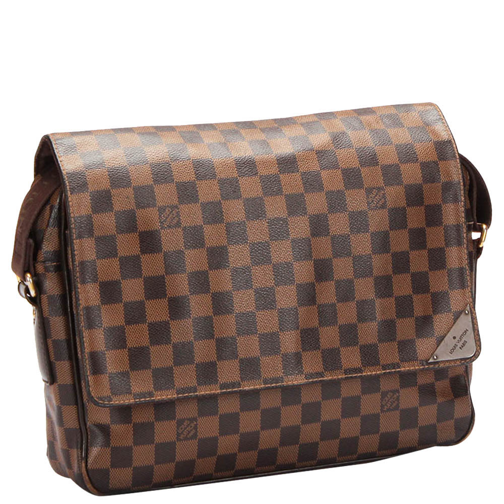 

Louis Vuitton Damier Ebene Canvas Shelton MM Bag, Brown