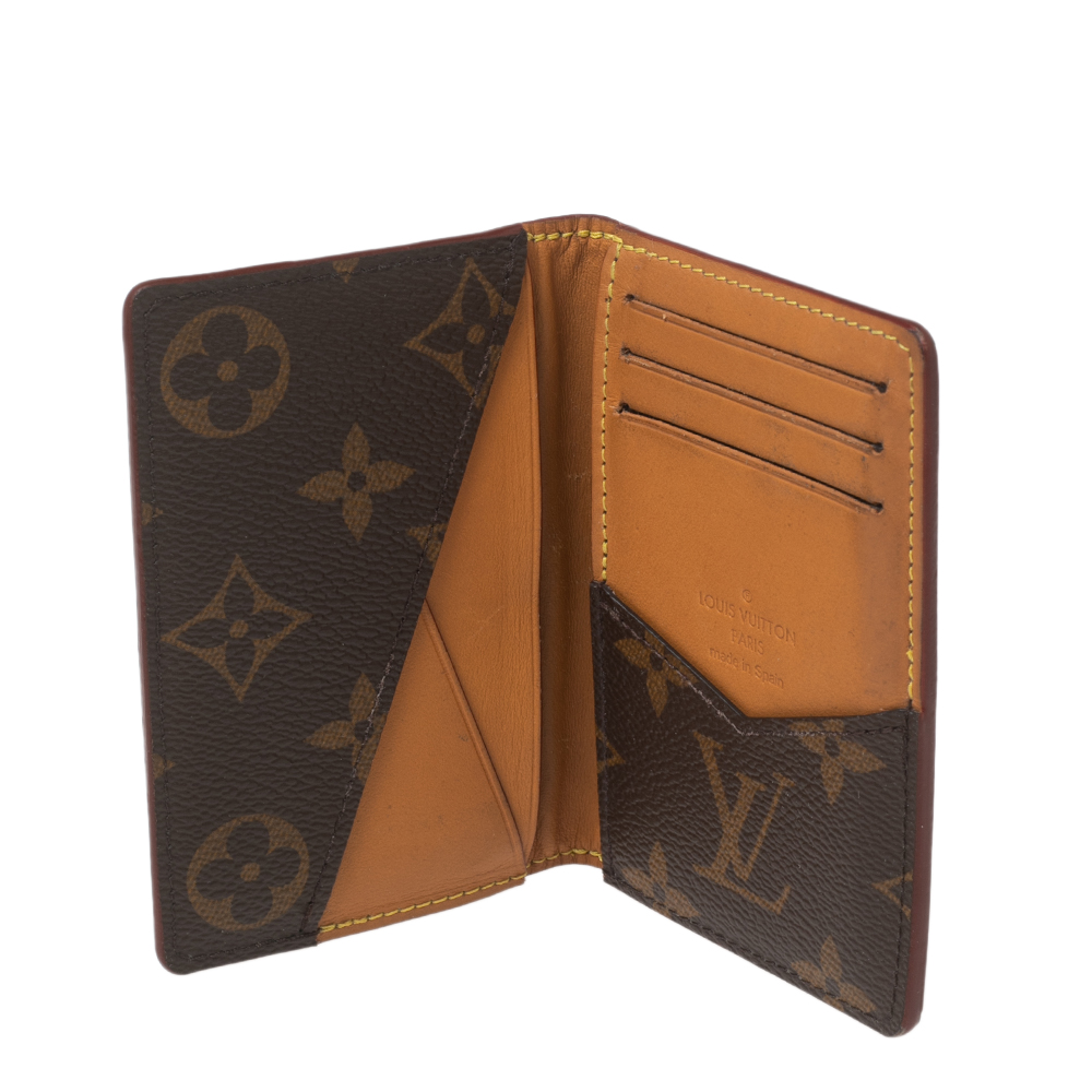 

Louis Vuitton Monogram Canvas Pocket Organizer, Brown