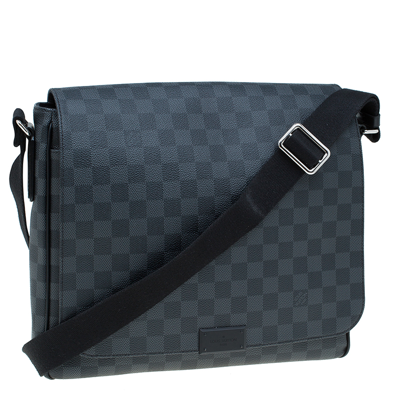 Vuitton Graphite Canvas District MM Bag Louis Vuitton | TLC