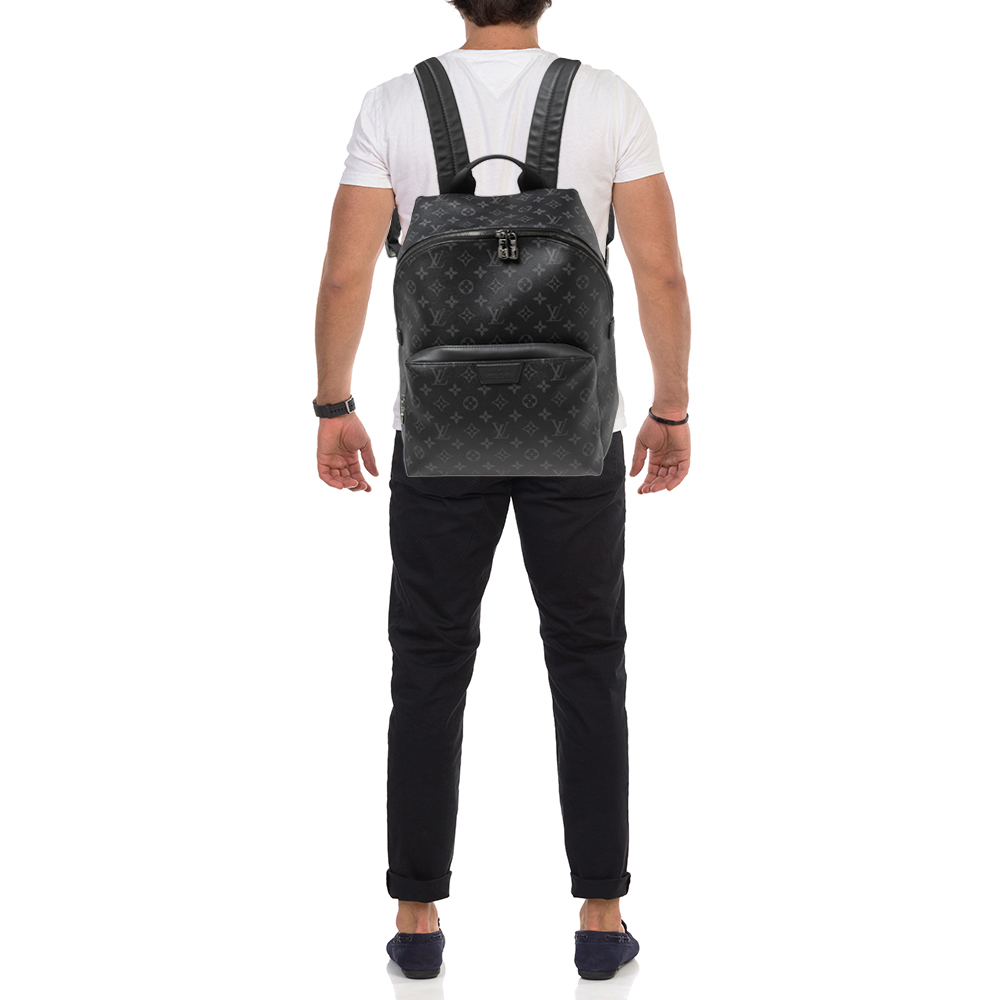 

Louis Vuitton Monogram Eclipse Canvas Apollo Backpack, Black