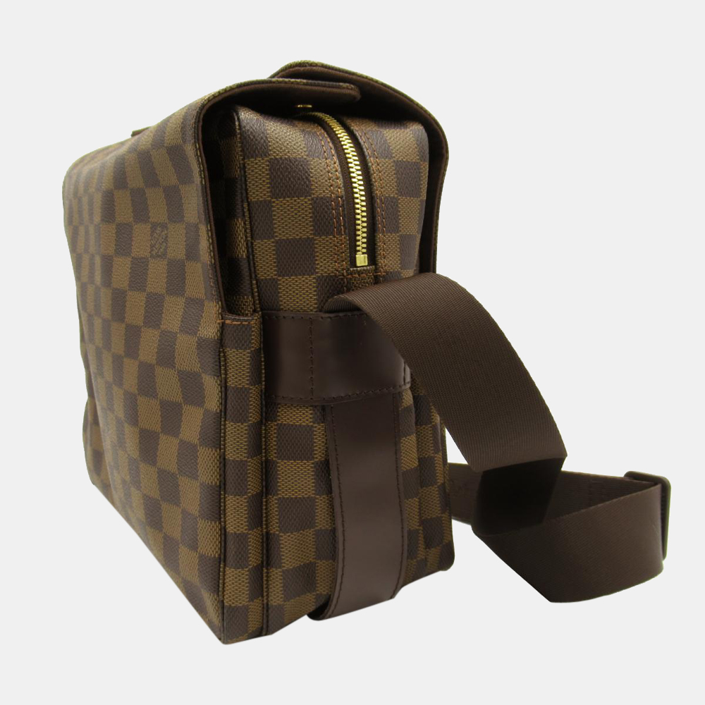 

Louis Vuitton Brown Damier Ebene Naviglio Bag