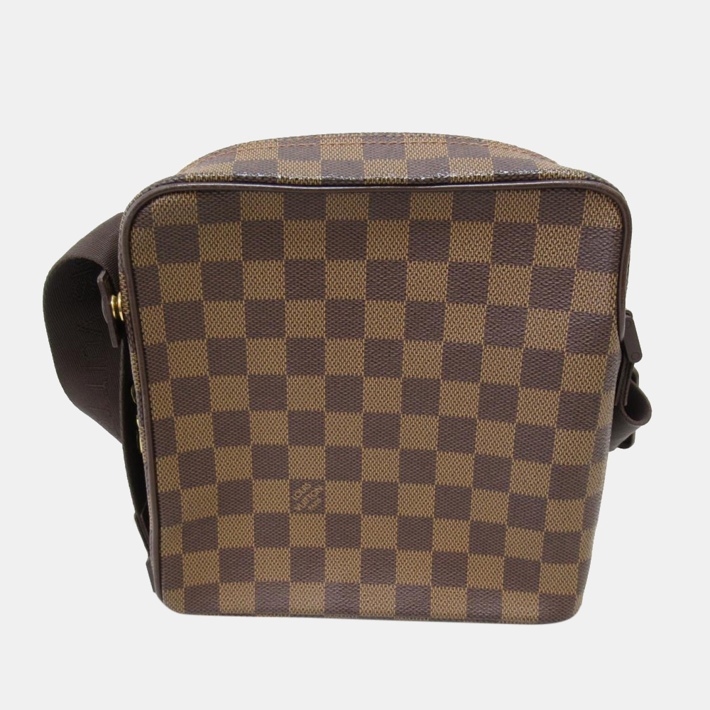 

Louis Vuitton Brown Damier Ebene Olav PM Bag