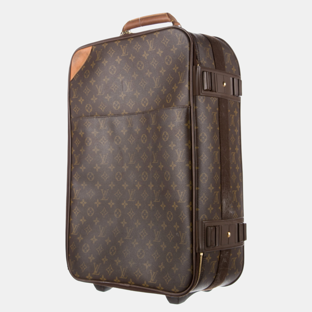 

Louis Vuitton Monogram Pegase Leger 55 Trolley, Brown