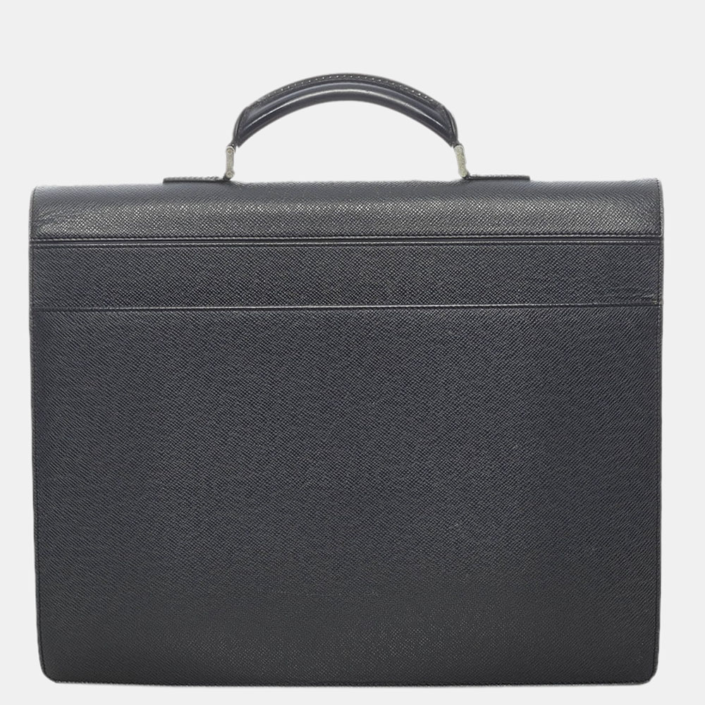 

Louis Vuitton Black Taiga Robusto 2 Business Bag