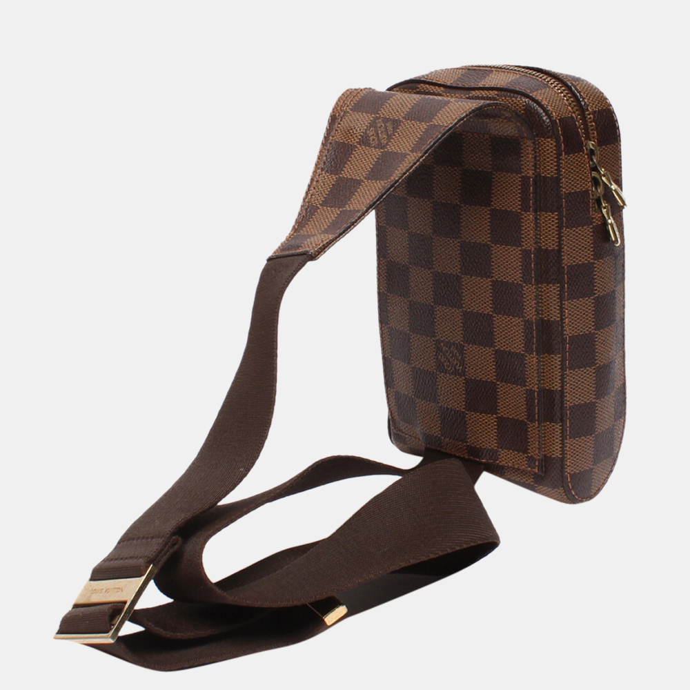 

Louis Vuitton Damier Ebene Geronimos Waist Bag, Brown