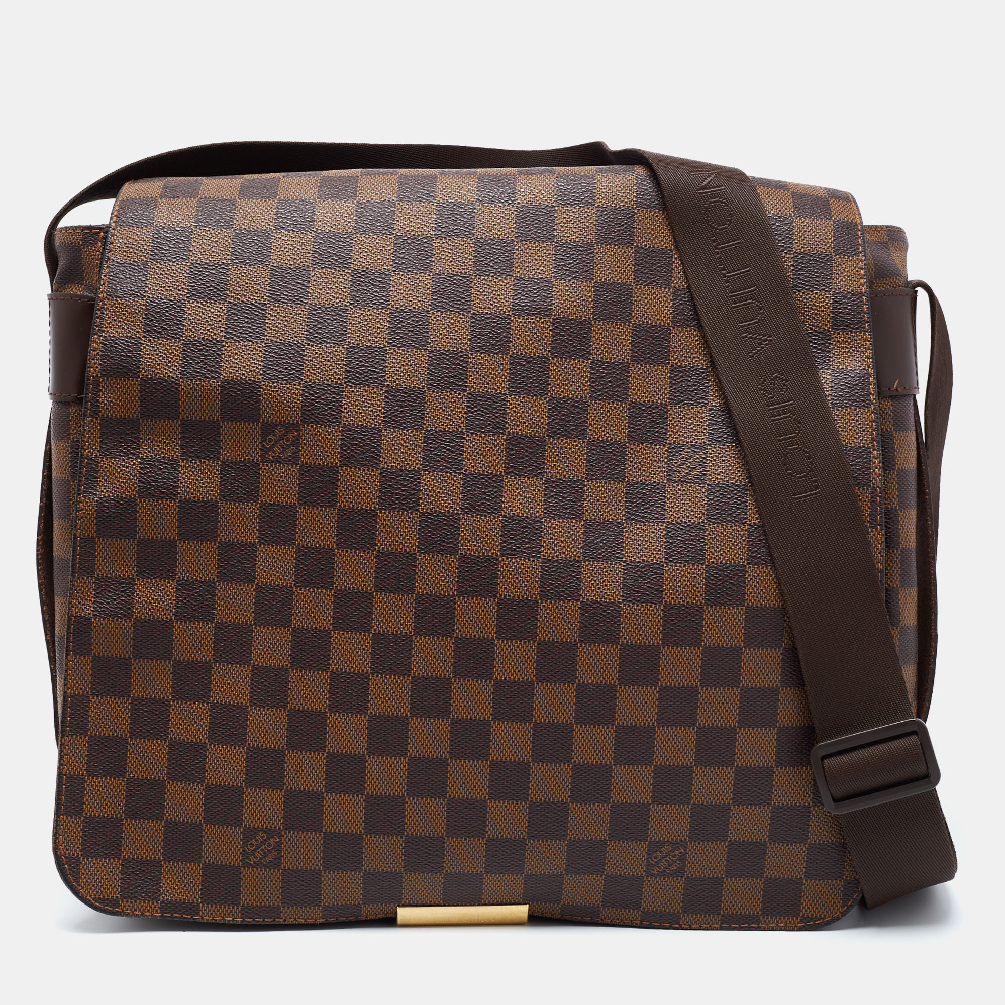 Pre-owned Louis Vuitton Damier Ebene Canvas And Leather Bastille ...