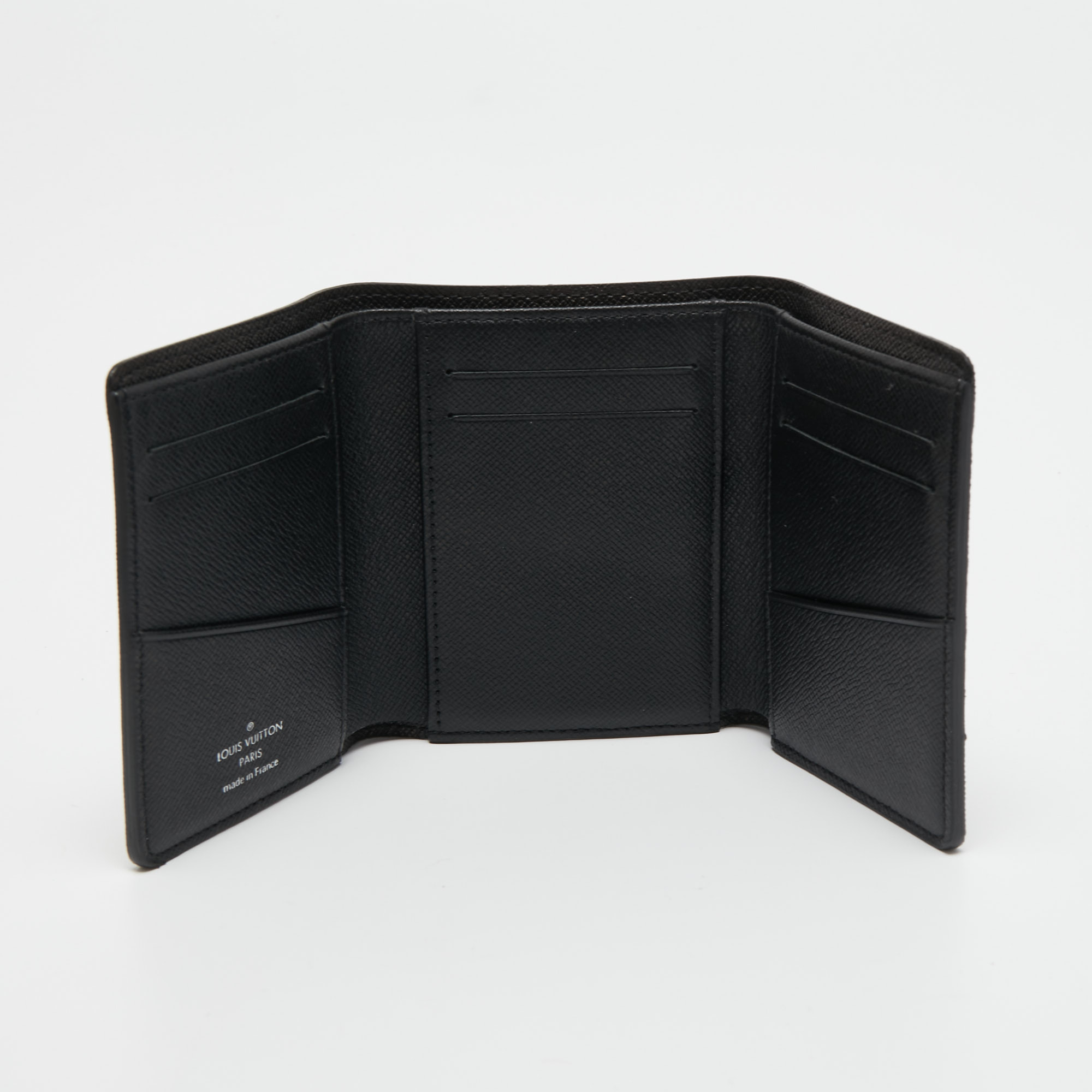 

Louis Vuitton Damier Graphite Canvas Trifold Wallet, Black