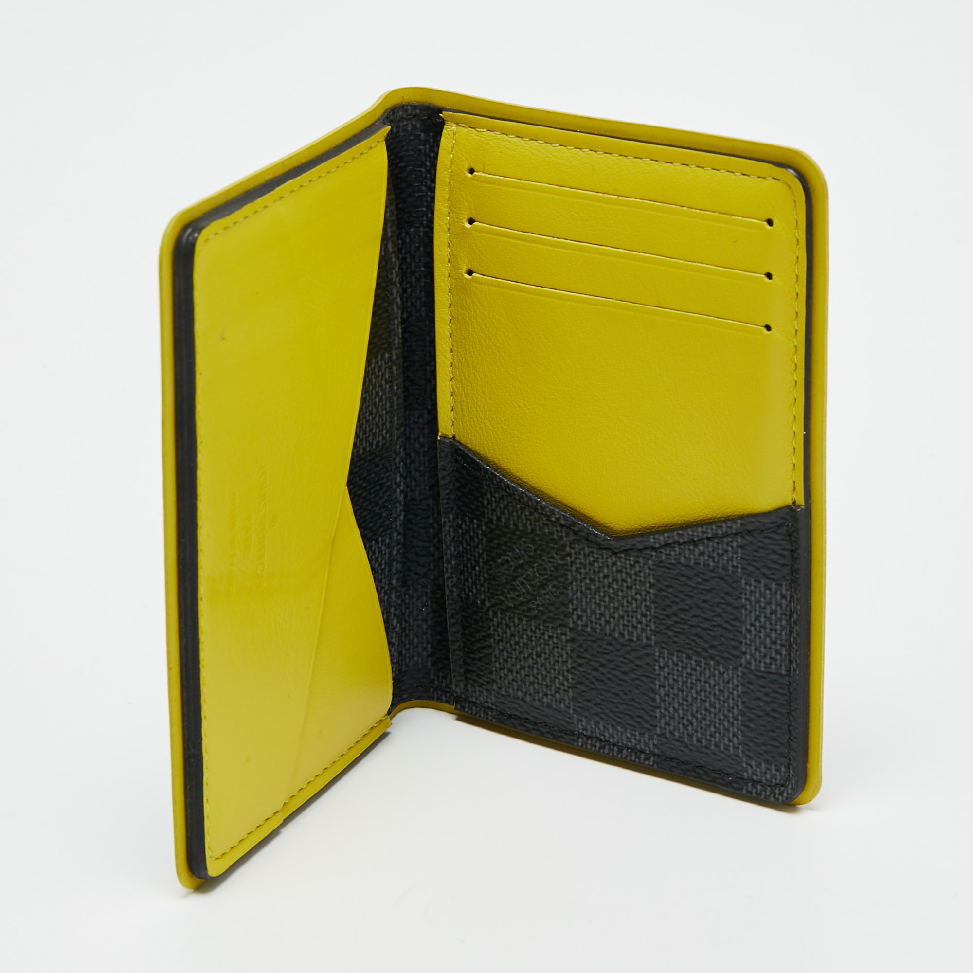 

Louis Vuitton Damier Graphite Canvas Pocket Organizer, Black
