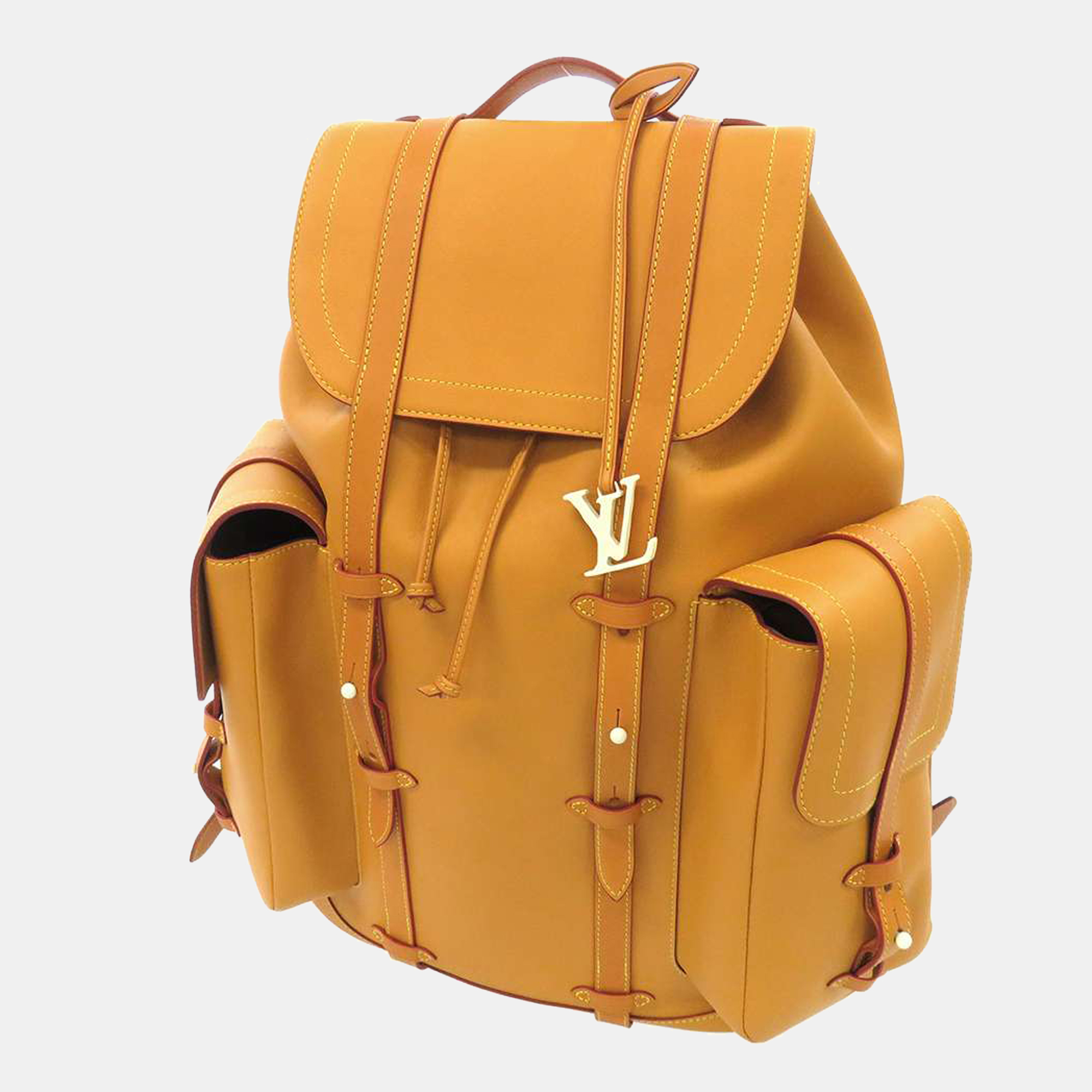 Louis Vuitton Christopher Backpack & Hat Taurillon Leather GM Virgil Abloh