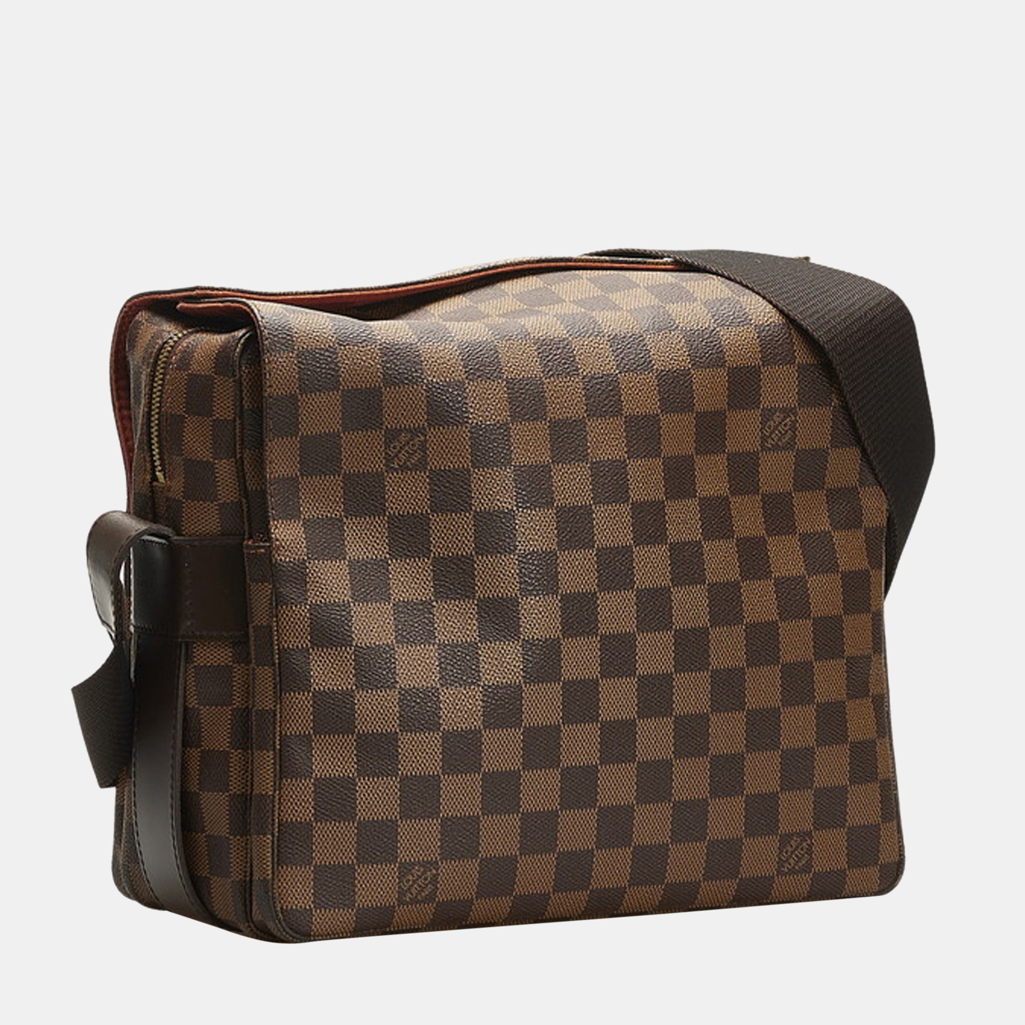 

Louis Vuitton Brown Damier Ebene Naviglio bag