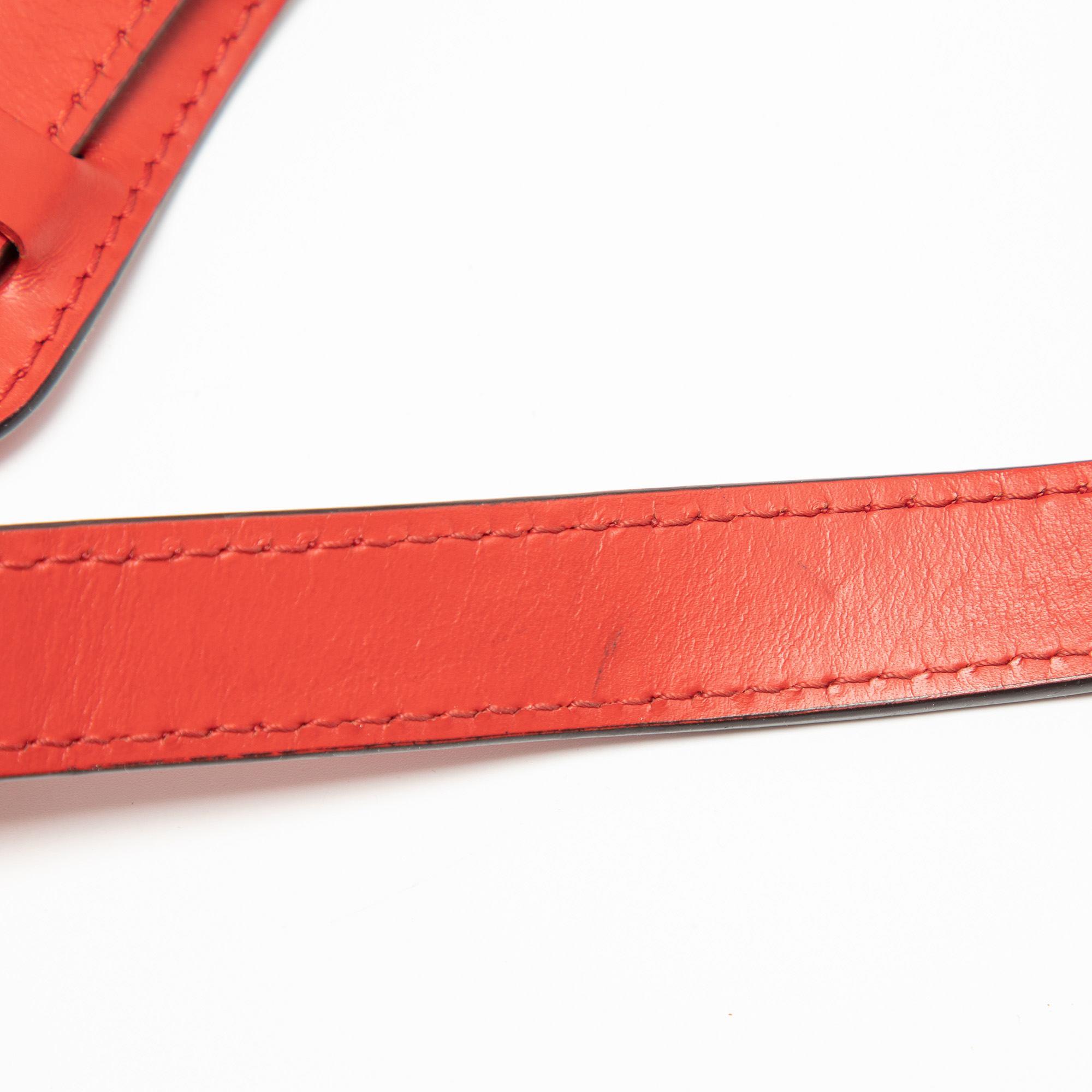 Authenticated used Louis Vuitton Shoulder Bag EPI Supreme Danube PM Coquelicot (Red White) M53417, Women's, Size: (HxWxD): 22cm x 16cm x 7cm / 8.66