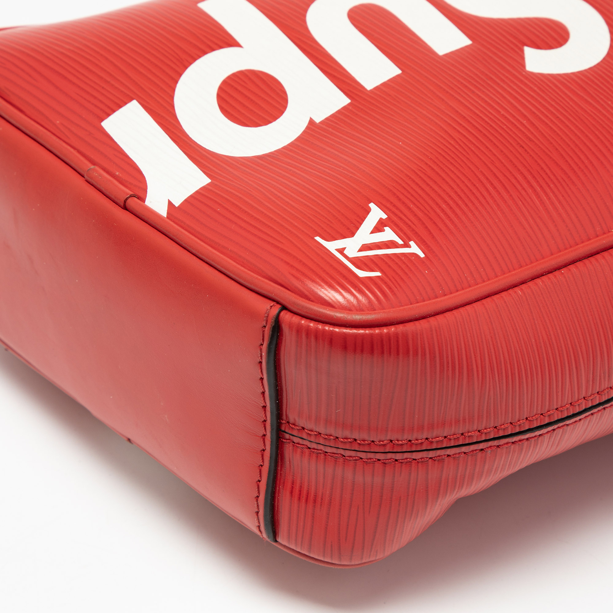 Louis Vuitton x Supreme Epi Danube PM Shoulder Bag - Red Messenger