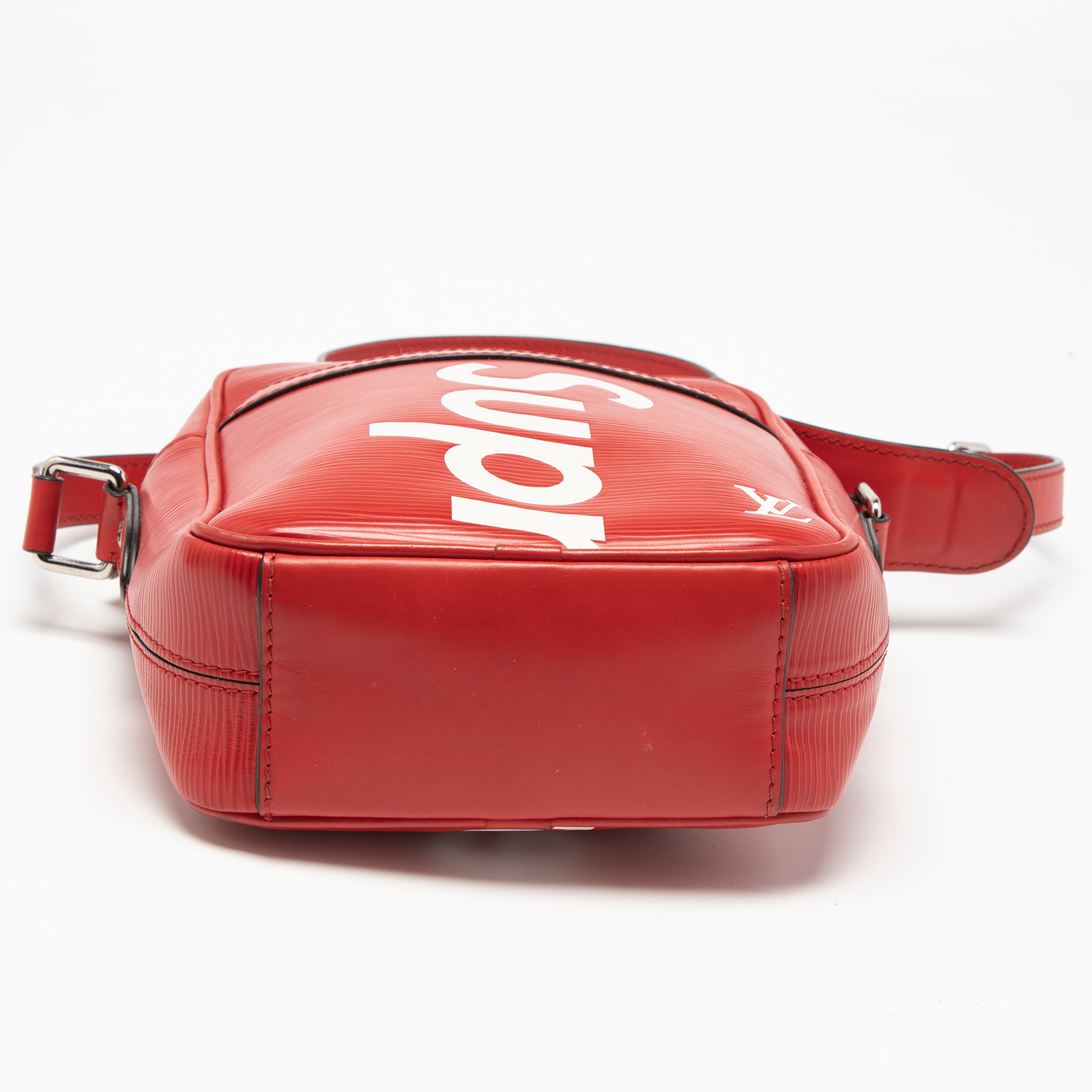 Louis Vuitton Supreme Red Epi Danube PM Crossbody Bag Silver Tone Hardware  Available For Immediate Sale At Sotheby's