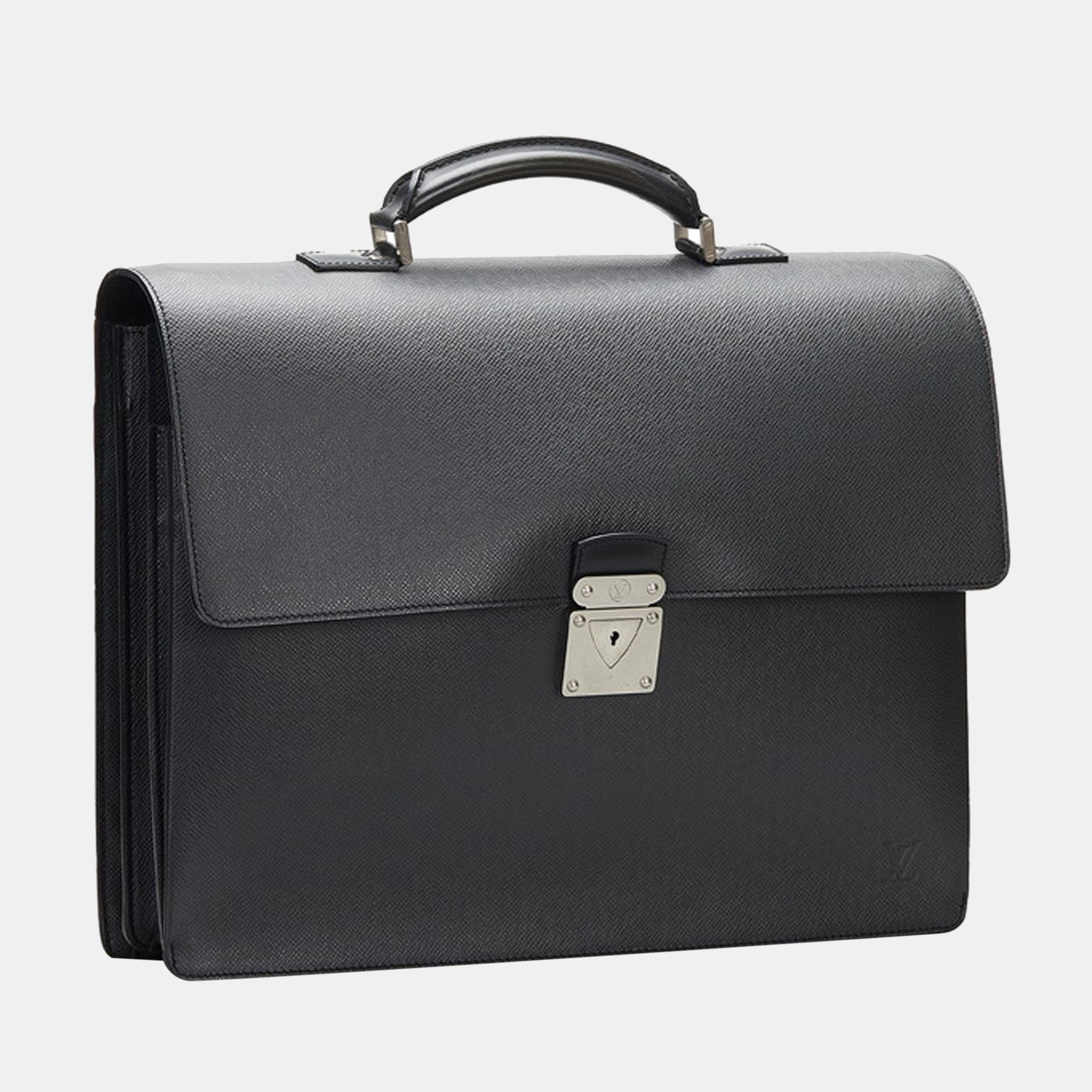 

Louis Vuitton Black Leather Taiga Neo Robusto Briefcase Bag