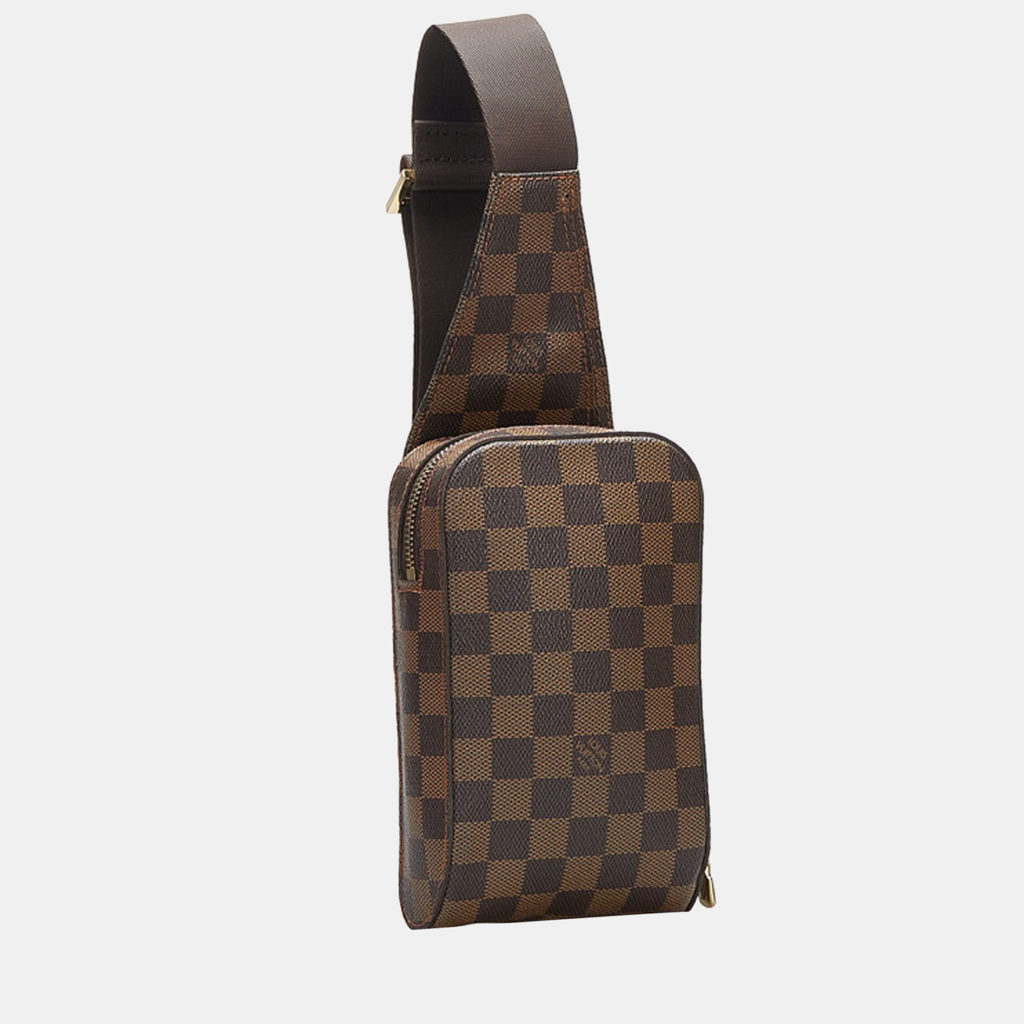 

Louis Vuitton Brown Damier Ebene Canvas Geronimos Belt Bag