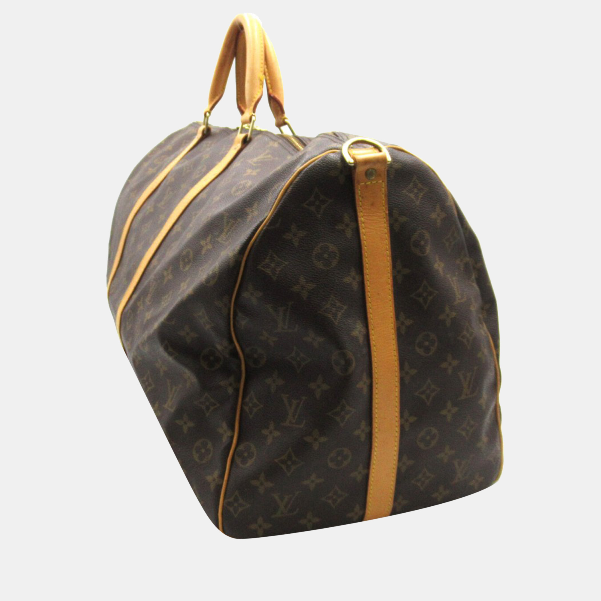 

Louis Vuitton Brown Monogram Canvas Keepall Bandouliere 60 Duffel Bag
