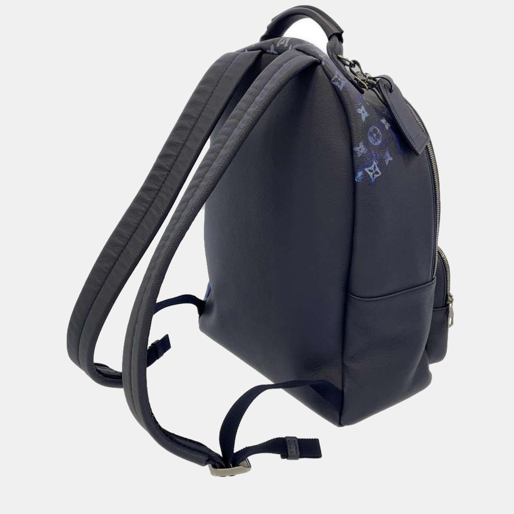 

Louis Vuitton Blue/Black Monogram Canvas Multipocket Backpack