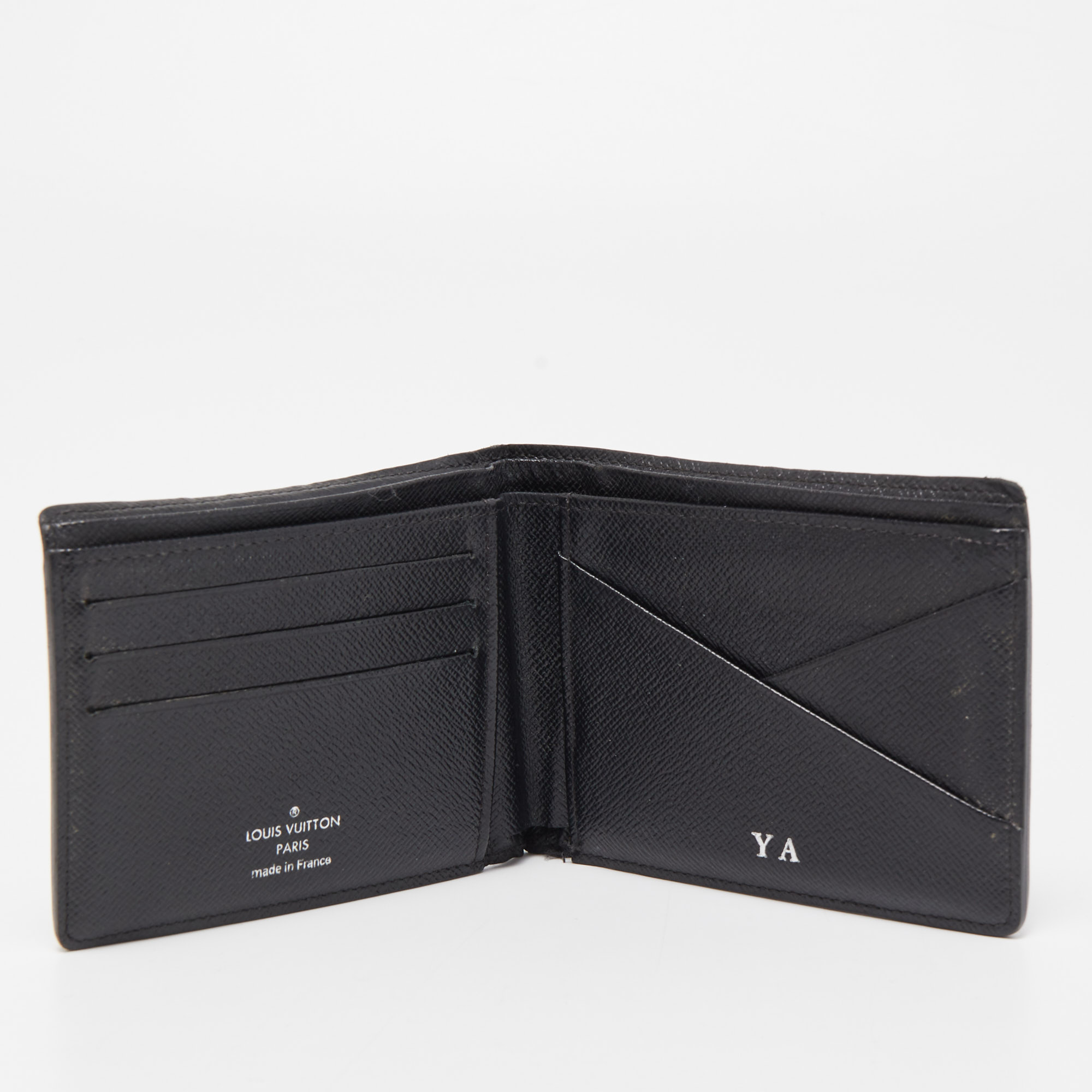 

Louis Vuitton Damier Graphite Canvas Multiple Bifold Wallet, Black