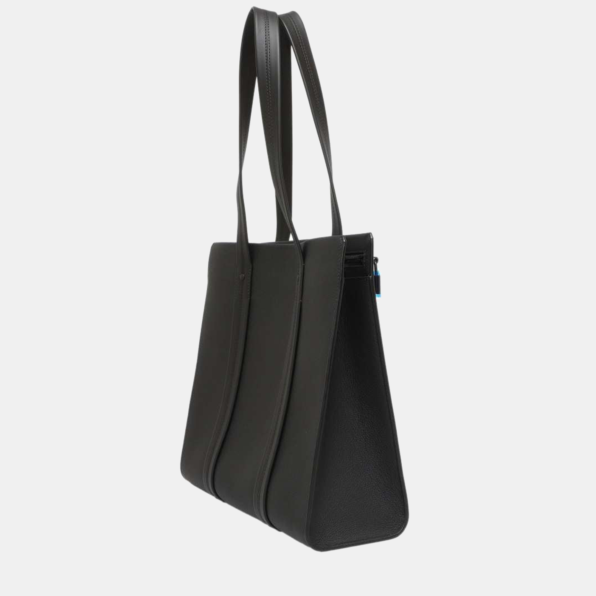 

Louis Vuitton Black Leather Aerogram Tote Bag