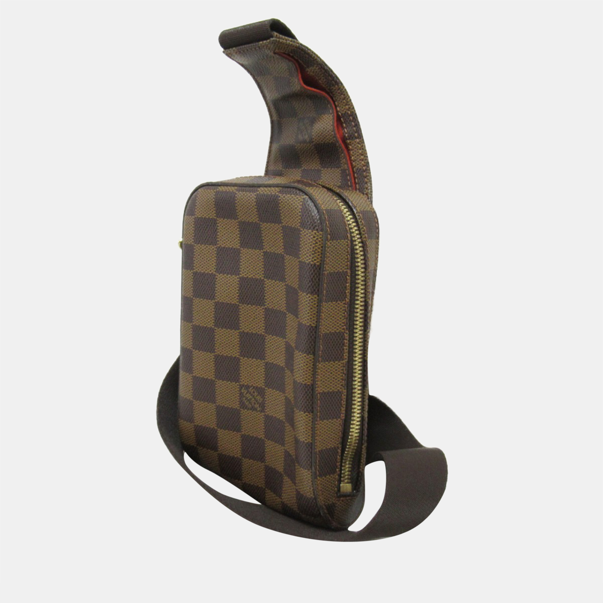 

Louis Vuitton Brown Canvas Damier Ebene Geronimos Belt Bag