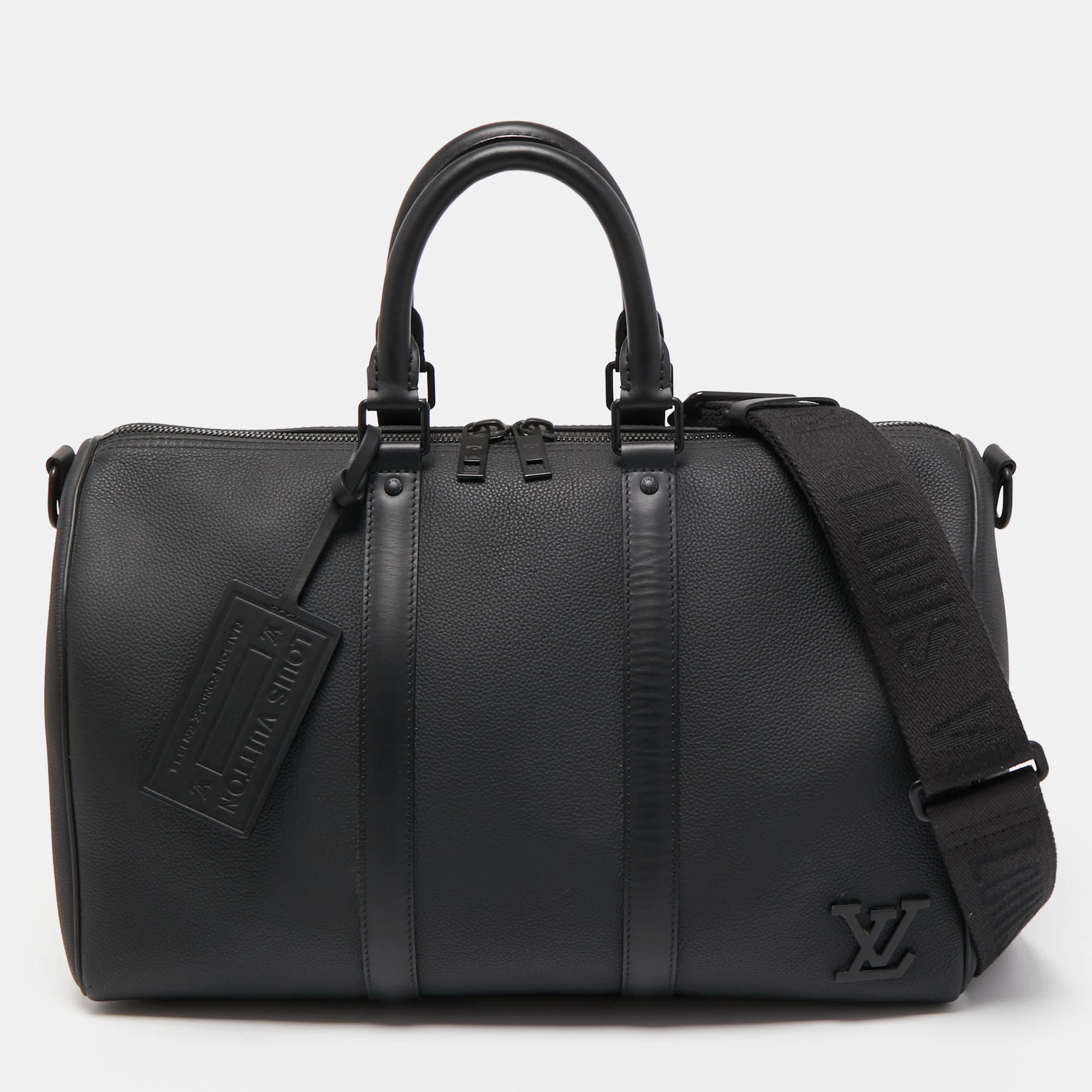 Pre-owned Louis Vuitton Pocket Organizer Monogram Shadow Black, ModeSens
