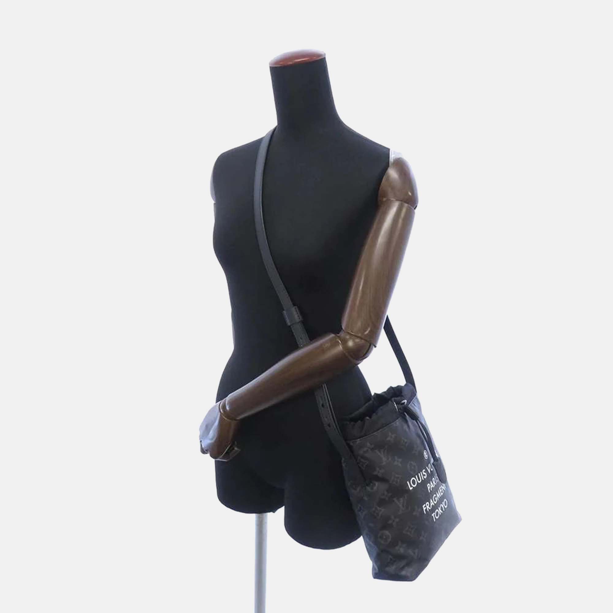 

LOUIS VUITTON Monogram Eclipse Nano Bag, Black