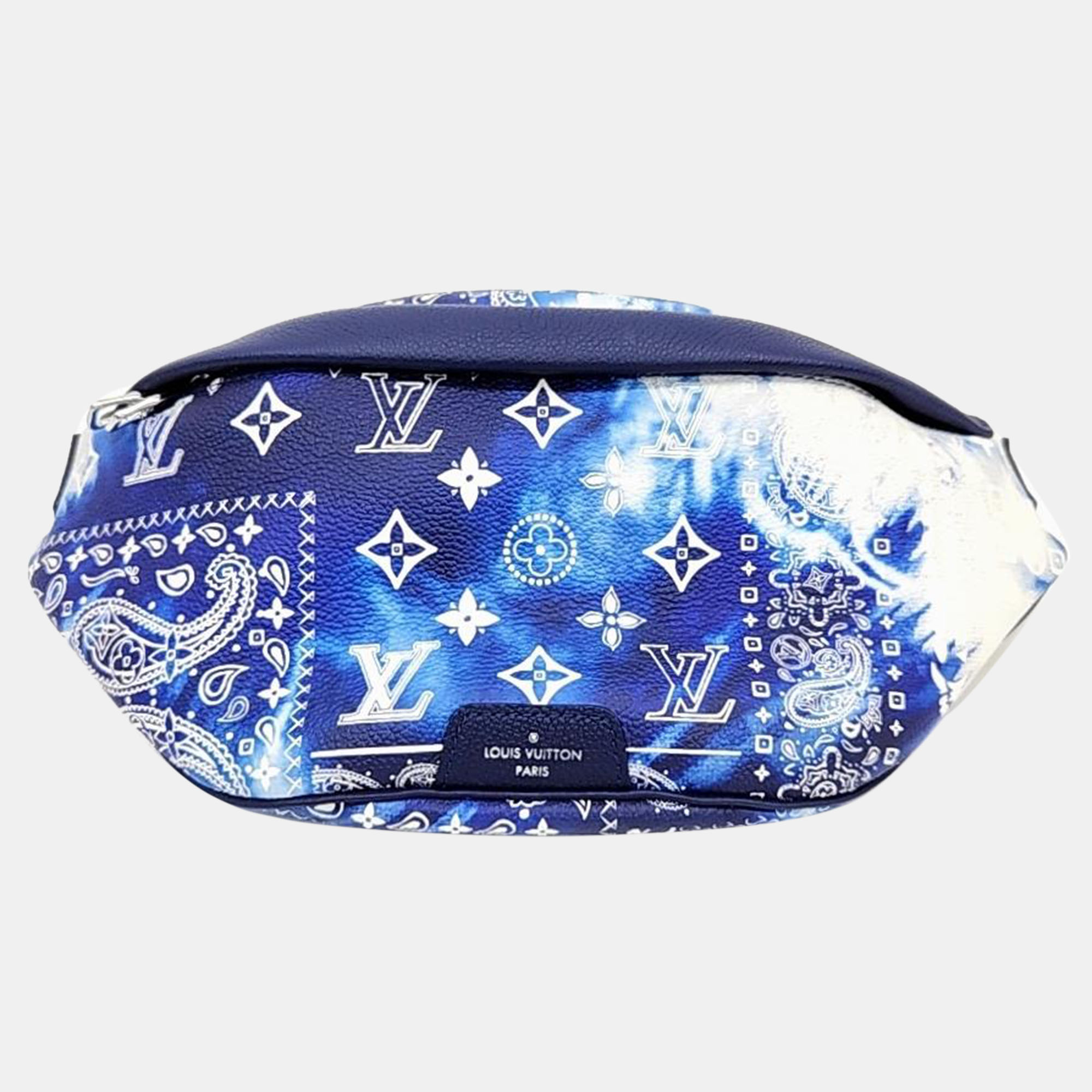 

Louis Vuitton Bandana Discovery Backpack, Blue