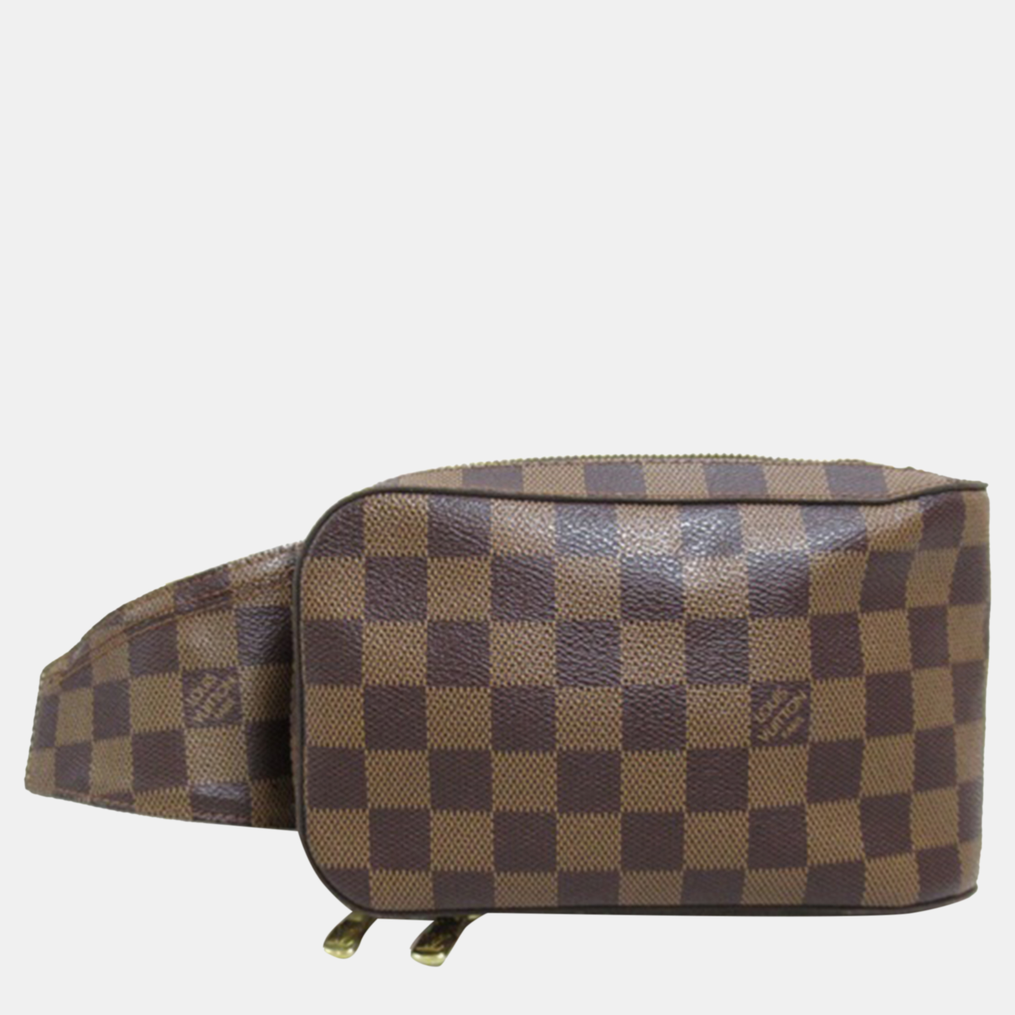 

Louis Vuitton Brown Canvas Damier Ebene Geronimos Belt Bag