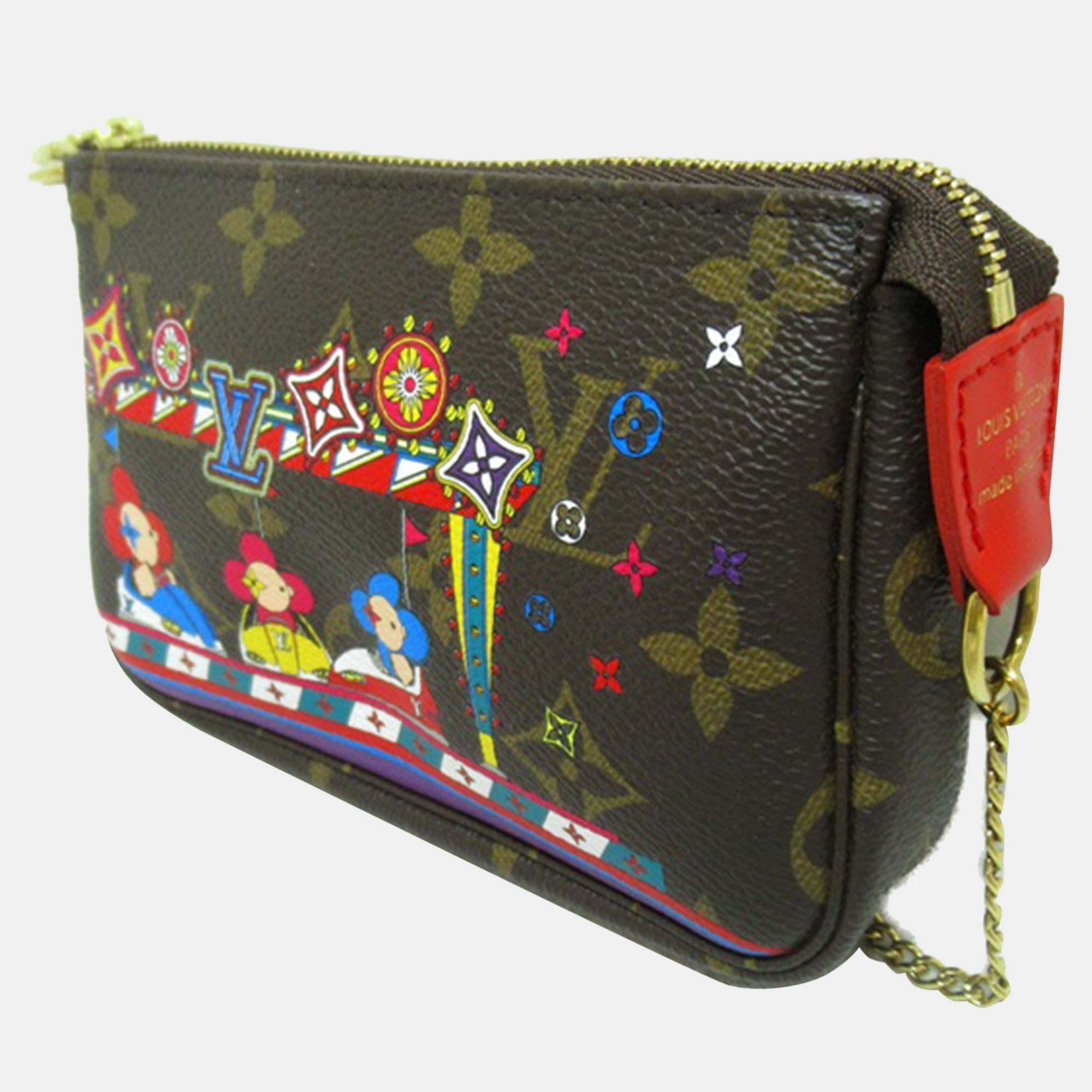 

Louis Vuitton Brown Monogram Canvas Vivienne Mini Pochette Accessoires Shoulder Bag