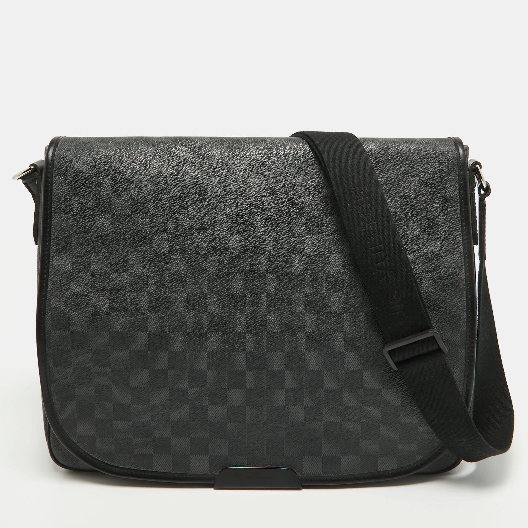 

Louis Vuitton Damier Graphite Canvas Daniel GM Bag, Black
