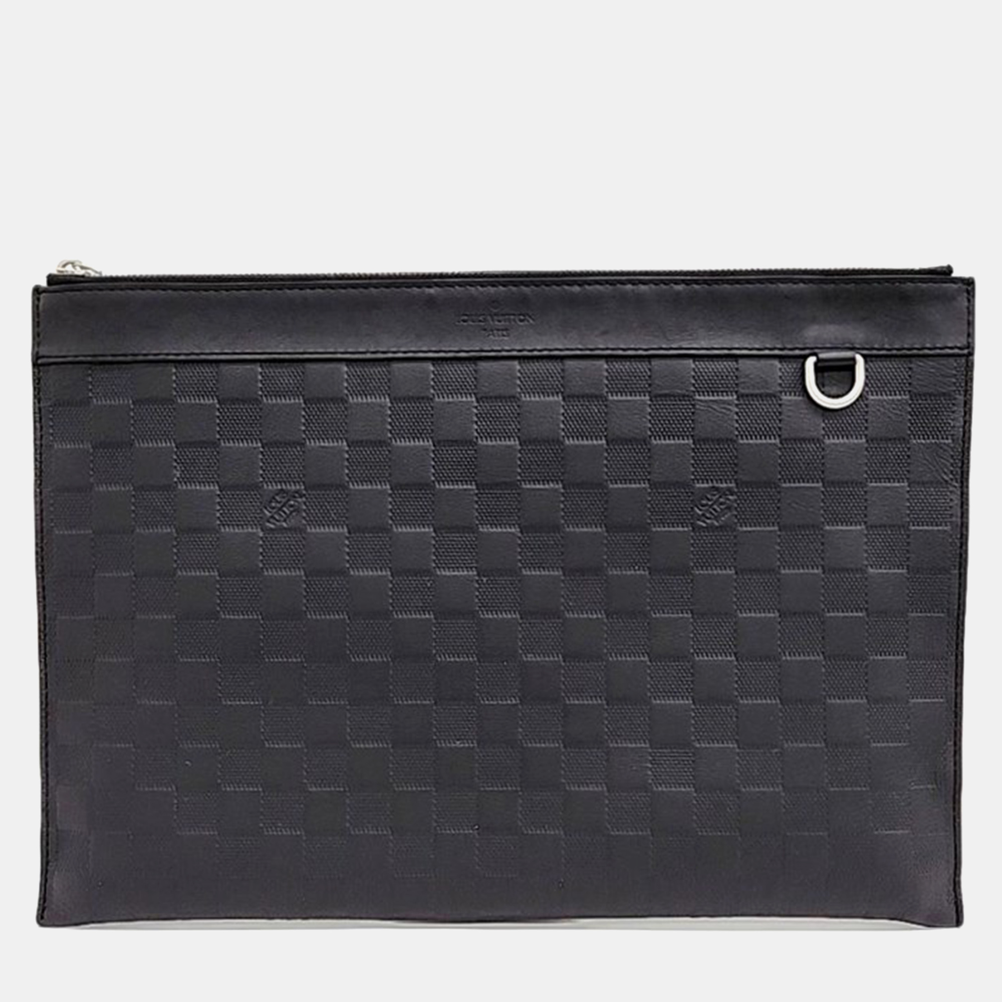 

Louis Vuitton Damier Infini Discovery Pochette GM handbag, Black