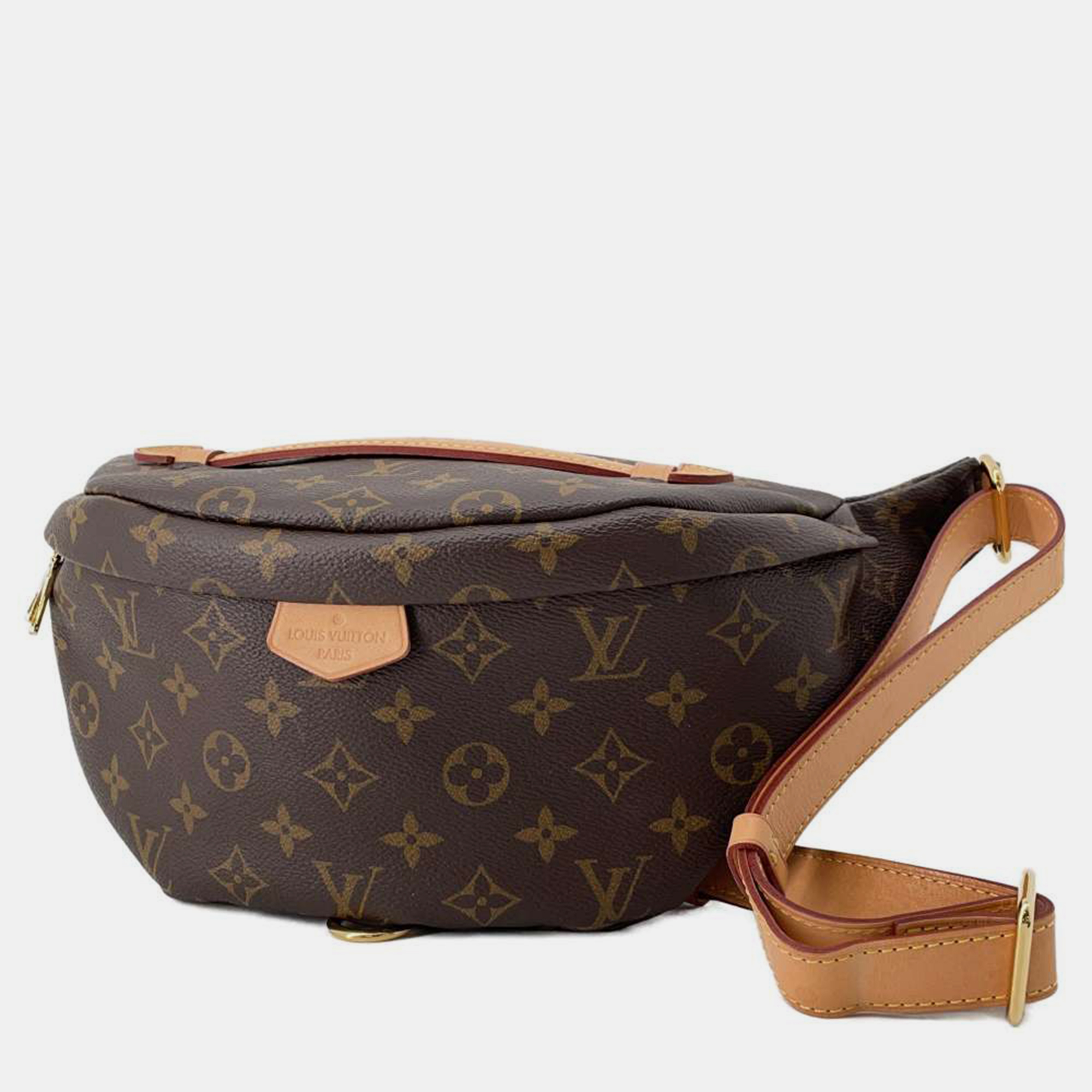 Pre-owned Louis Vuitton Monogram Canvas Bumbag In Brown
