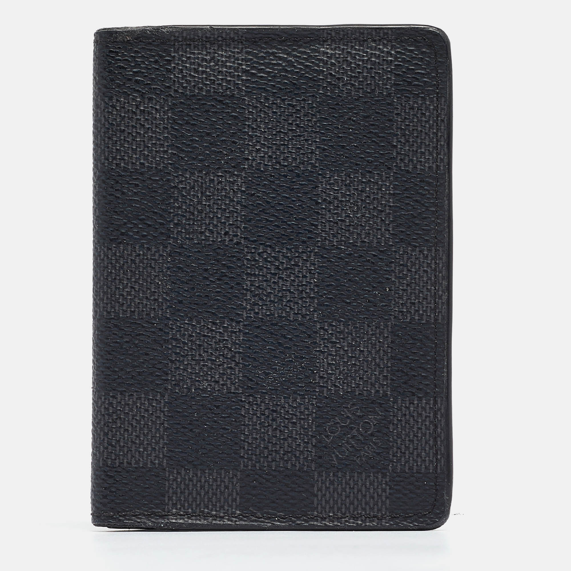 

Louis Vuitton Damier Graphite Canvas Pocket Organizer, Black
