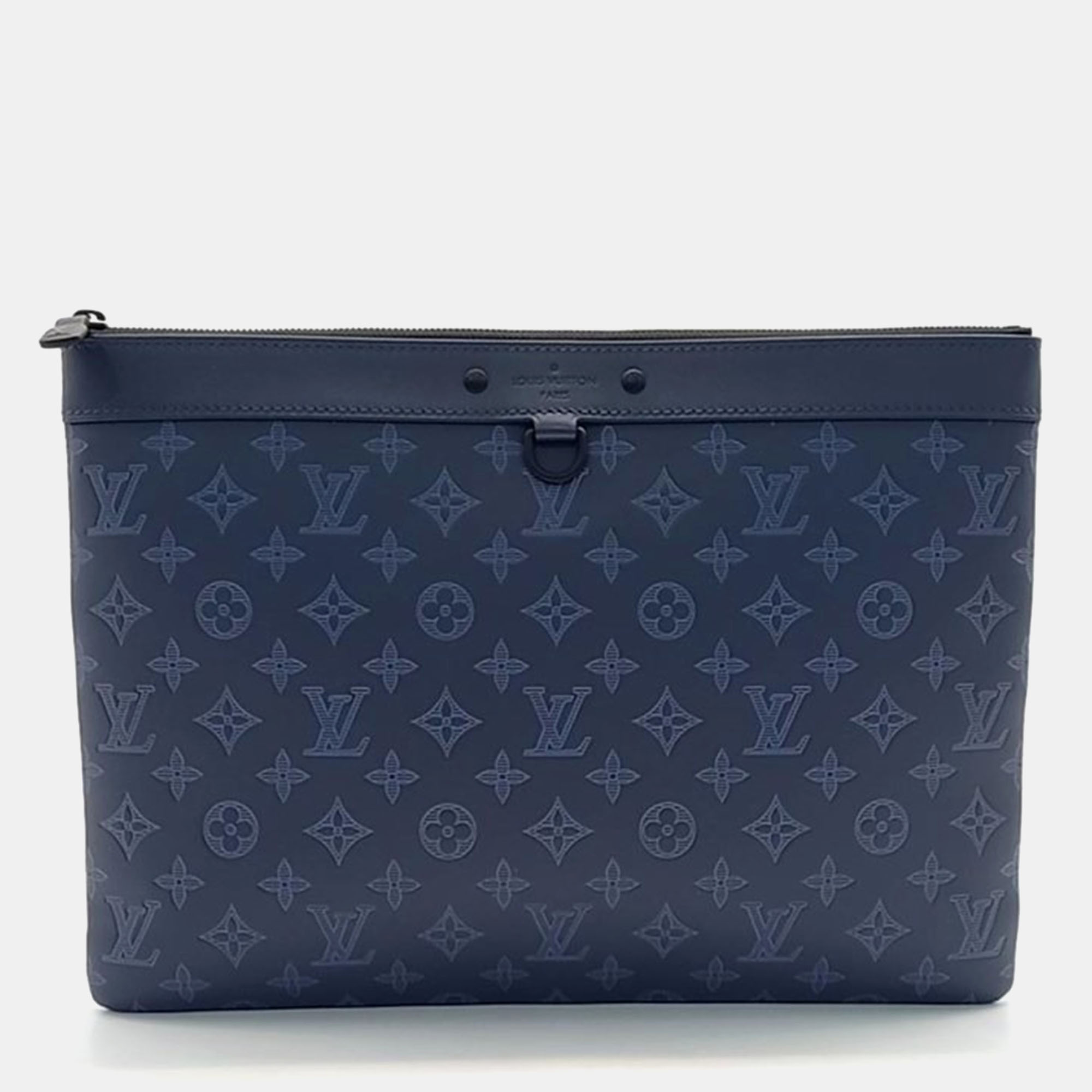 

Louis Vuitton Discovery Pochette Clutch Bag, Navy blue