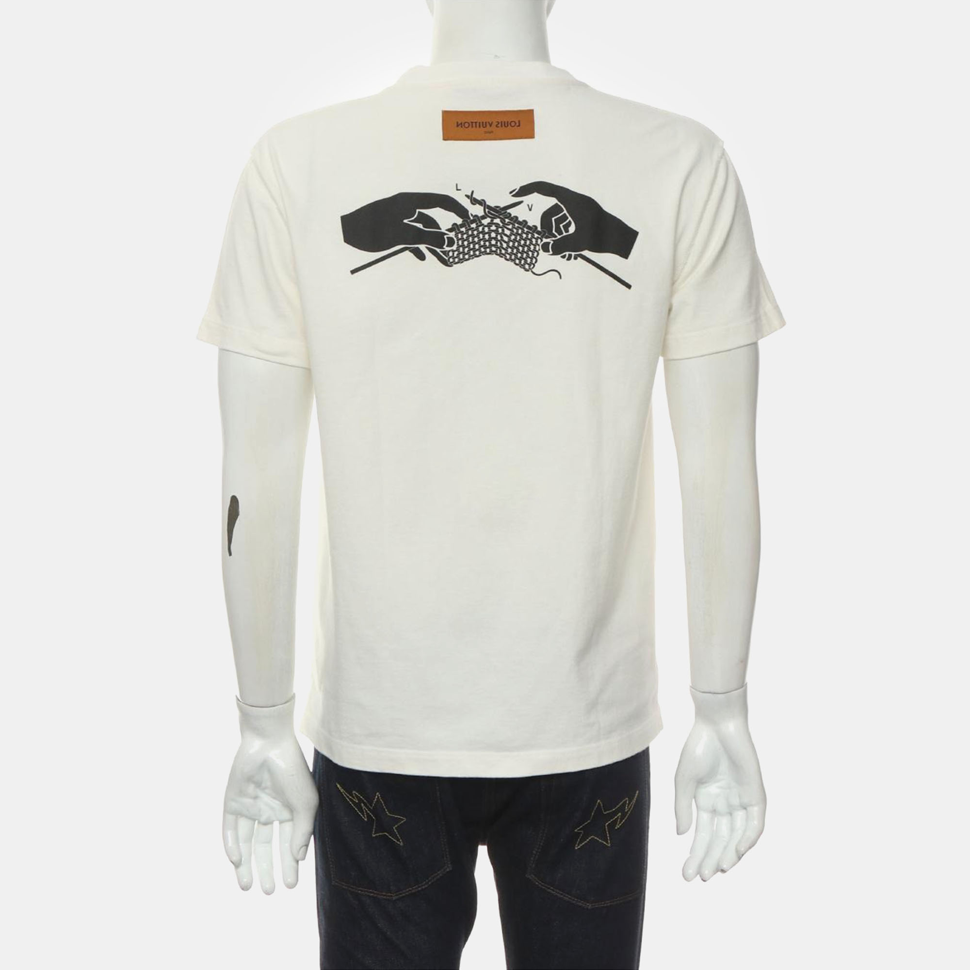 Louis Vuitton Cable Pattern Printed T-Shirt 