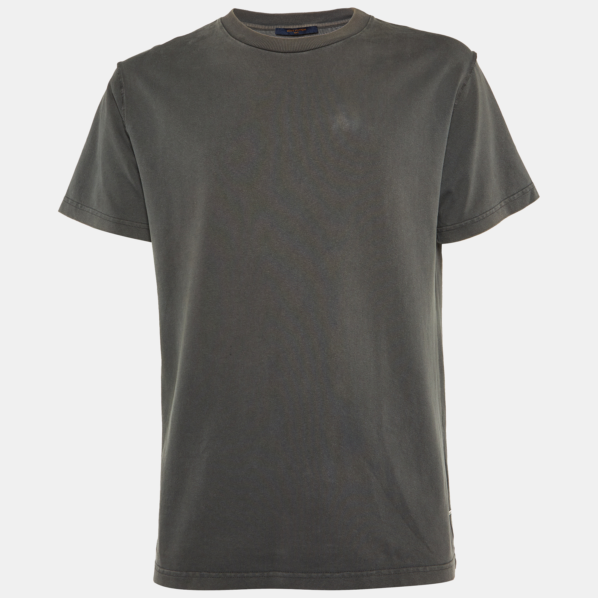 

Louis Vuitton Charcoal Grey Cotton Crew Neck T-Shirt M