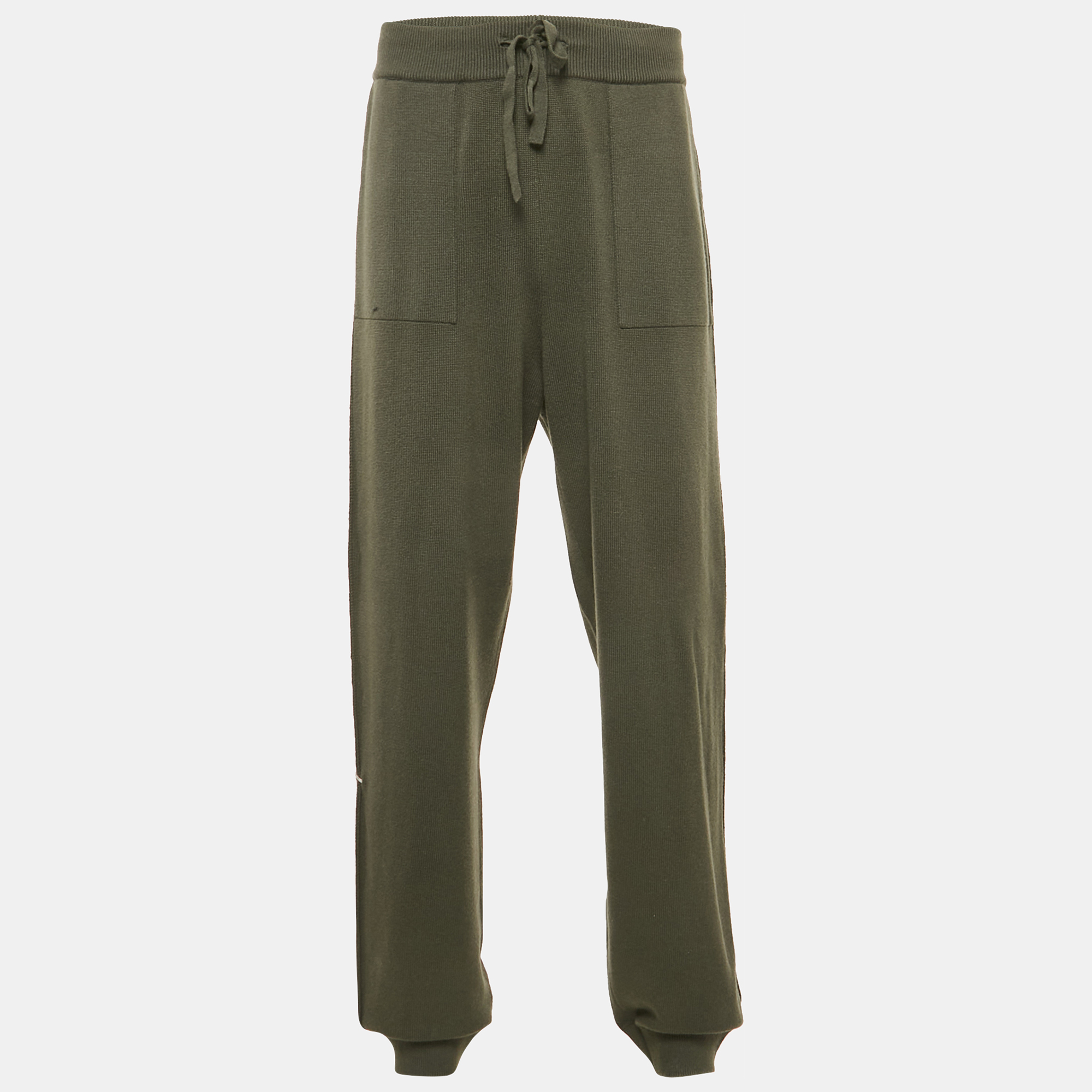 

Louis Vuitton Dark Green Cashmere Sweatpants XXL