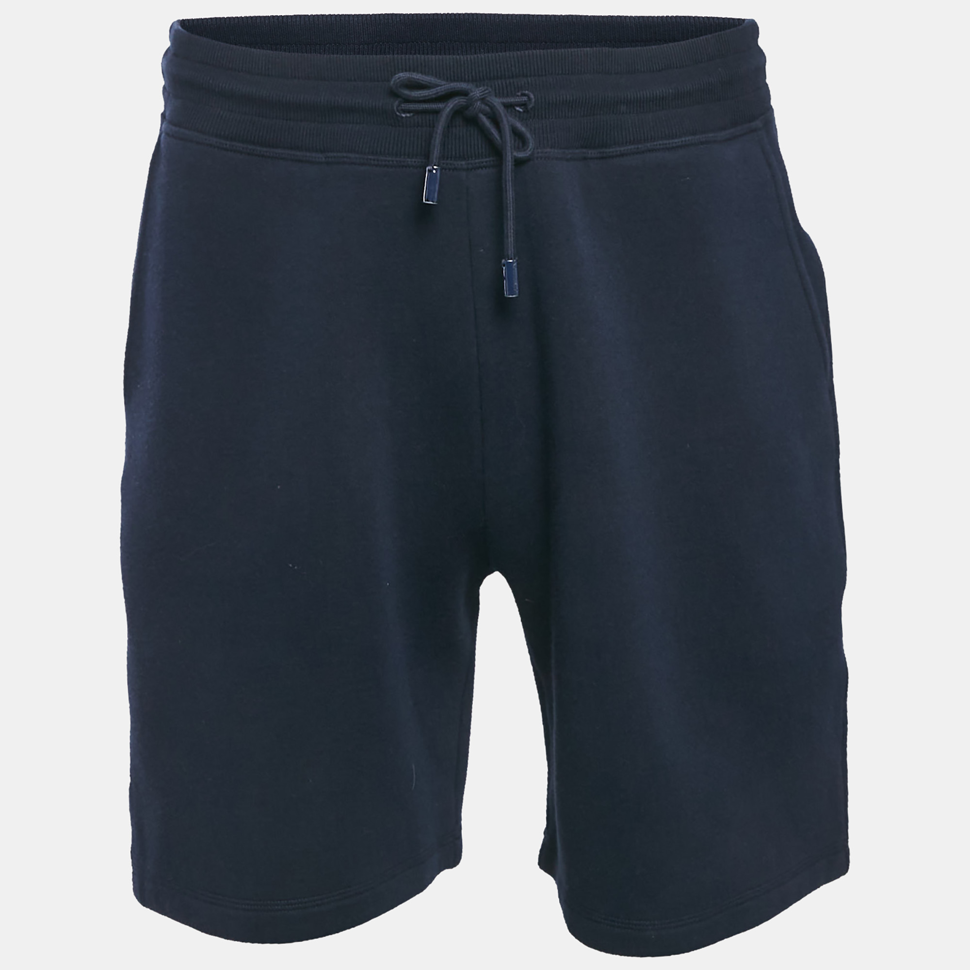 

Louis Vuitton Staple Edition Navy Blue Jersey Drawstring Shorts L