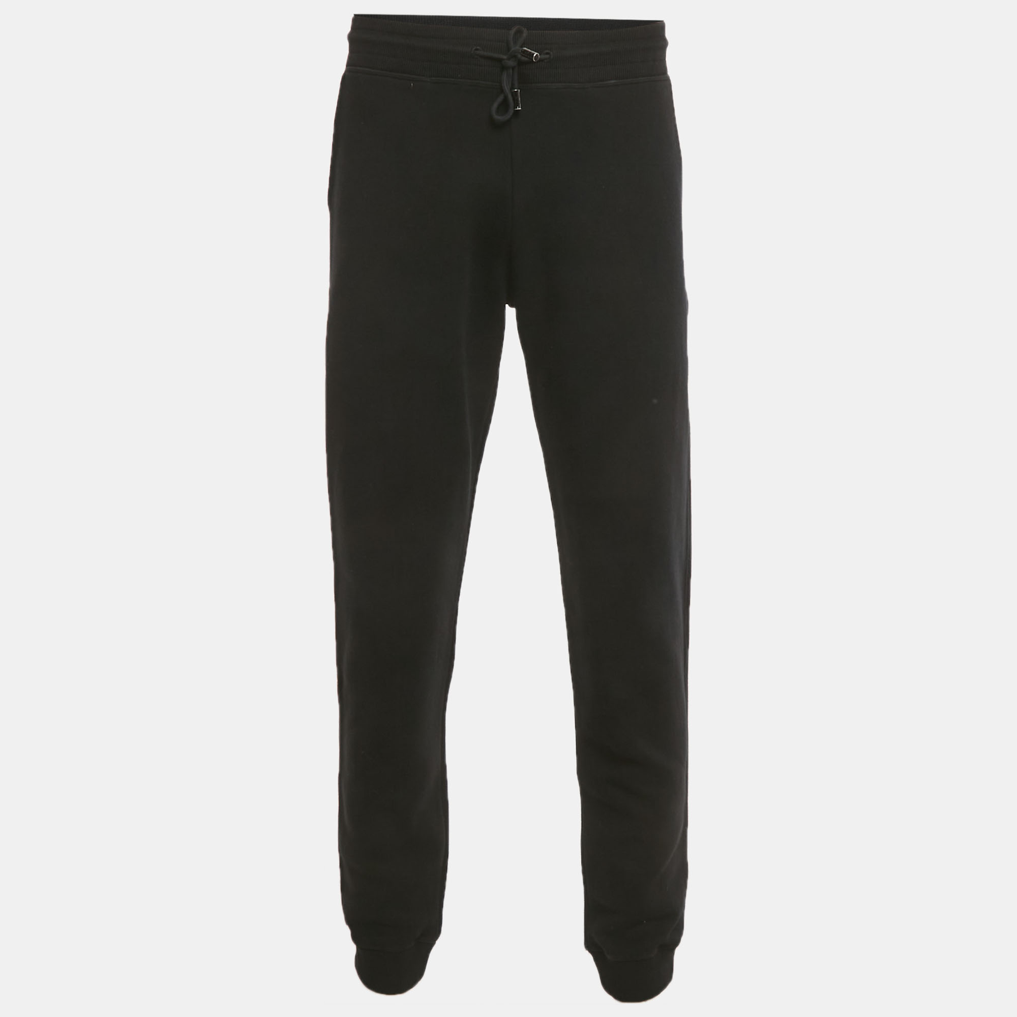 

Louis Vuitton Black Cotton Knit Joggers L