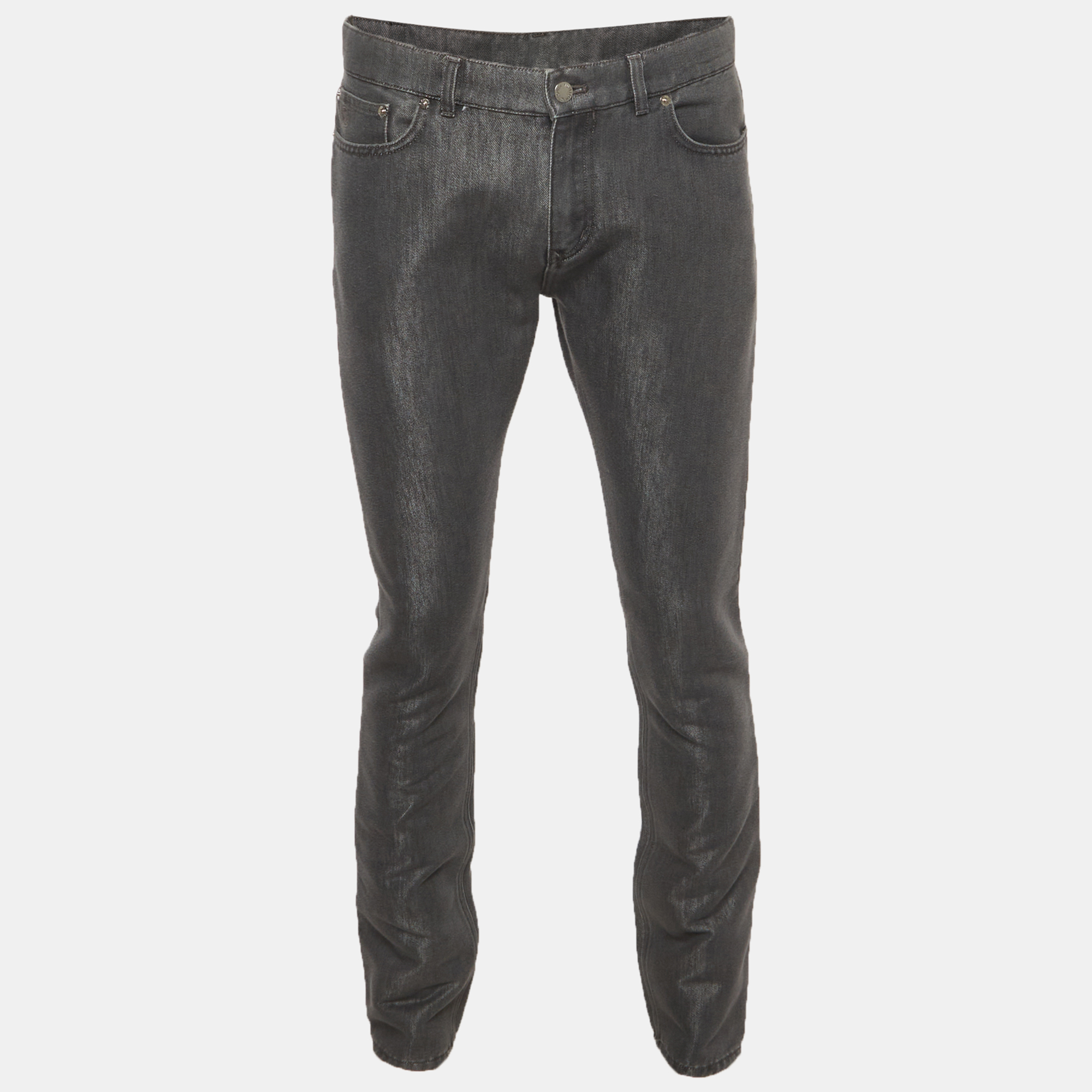 

Louis Vuitton Grey Denim Slim Fit Jeans M / Waist 34"