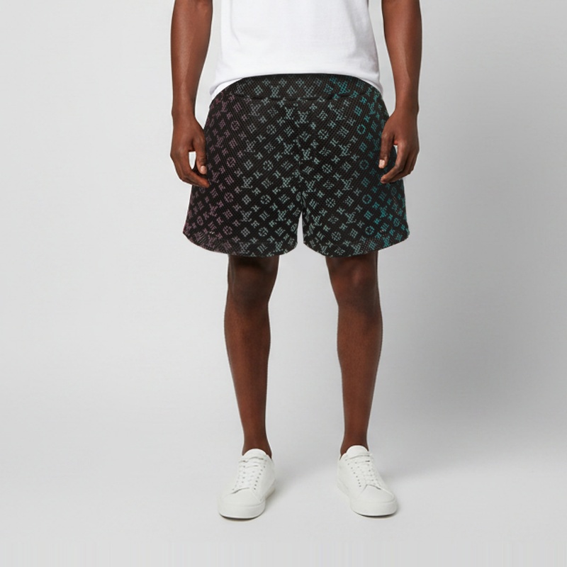 

Louis Vuitton Black Monogram Mesh Shorts S