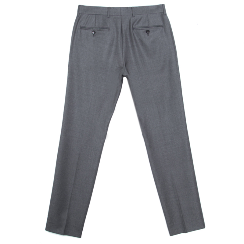 

Louis Vuitton Grey Wool Slim Fit Tailored Trousers