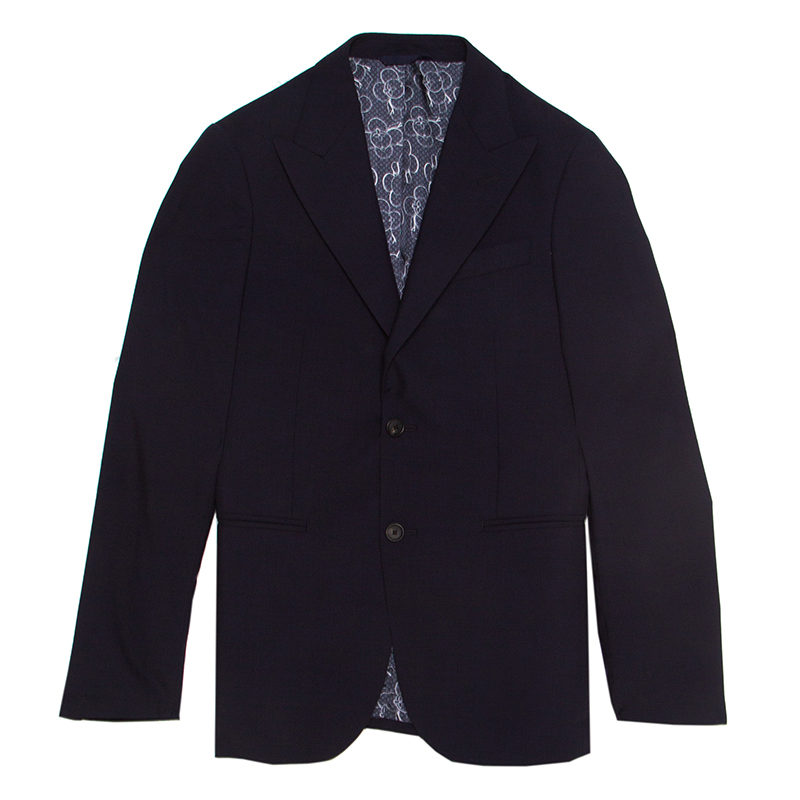 Louis Vuitton Uniforms Navy Blue Wool Slim Blazer XS Louis Vuitton | TLC